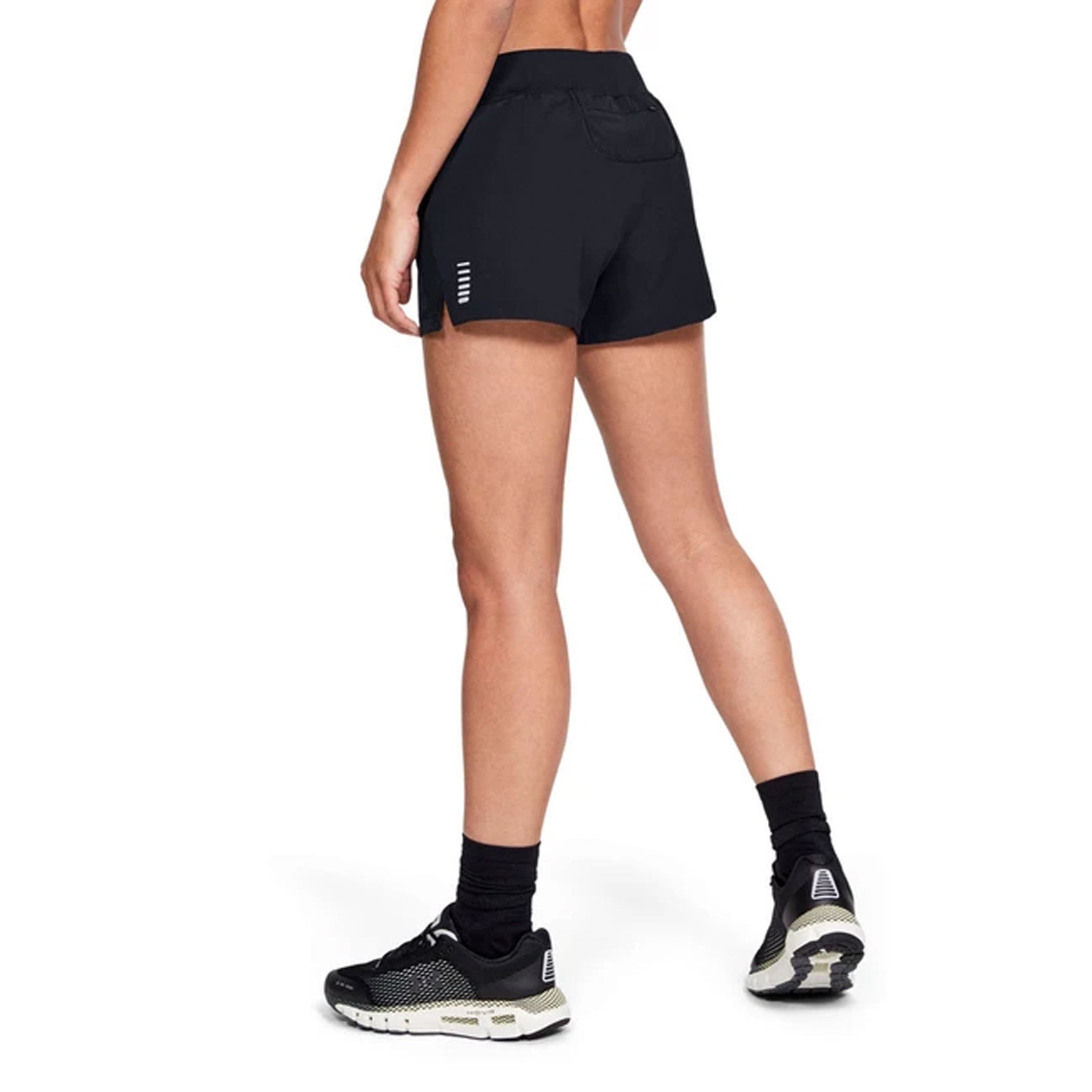 Womens Under Armour Qualifier Speedpocket Shorts