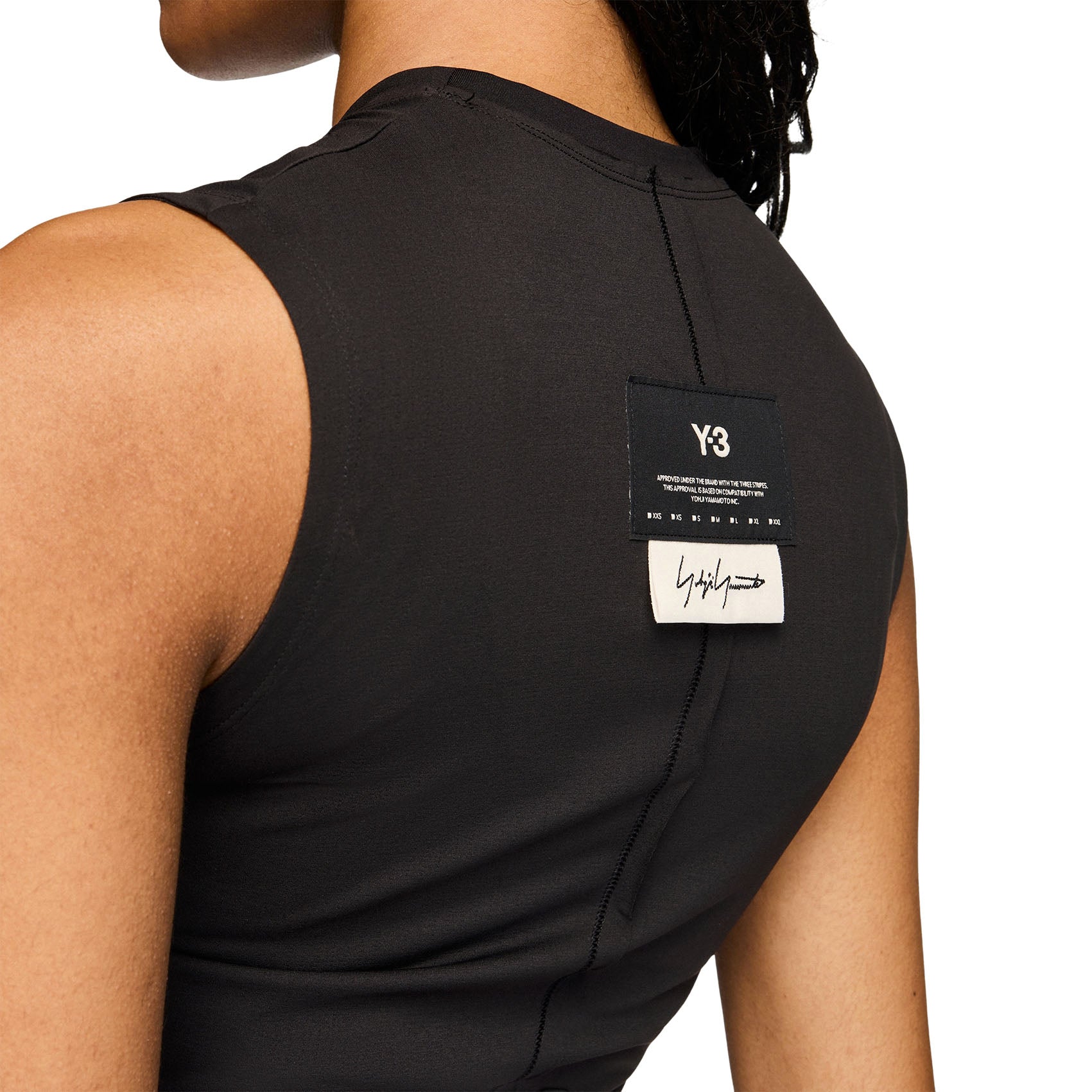 Womens adidas Y-3 Cropped Tank Top