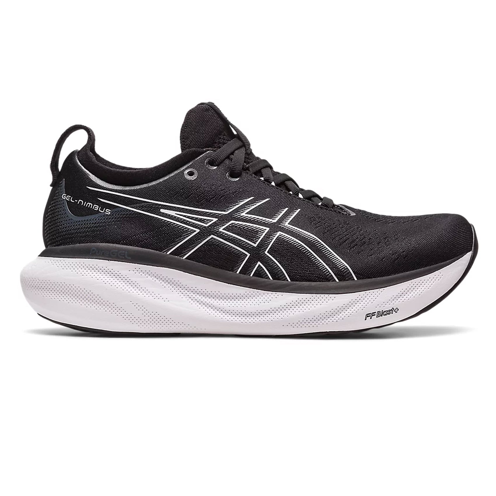 Womens ASICS GEL-Nimbus 25 (Wide) - Supportive Daily Trainer