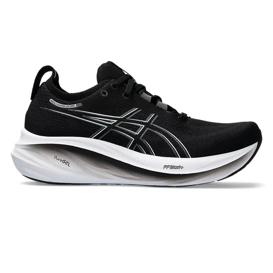 Womens ASICS GEL-Nimbus 26 (Wide) Supportive Daily Trainer - Main Image