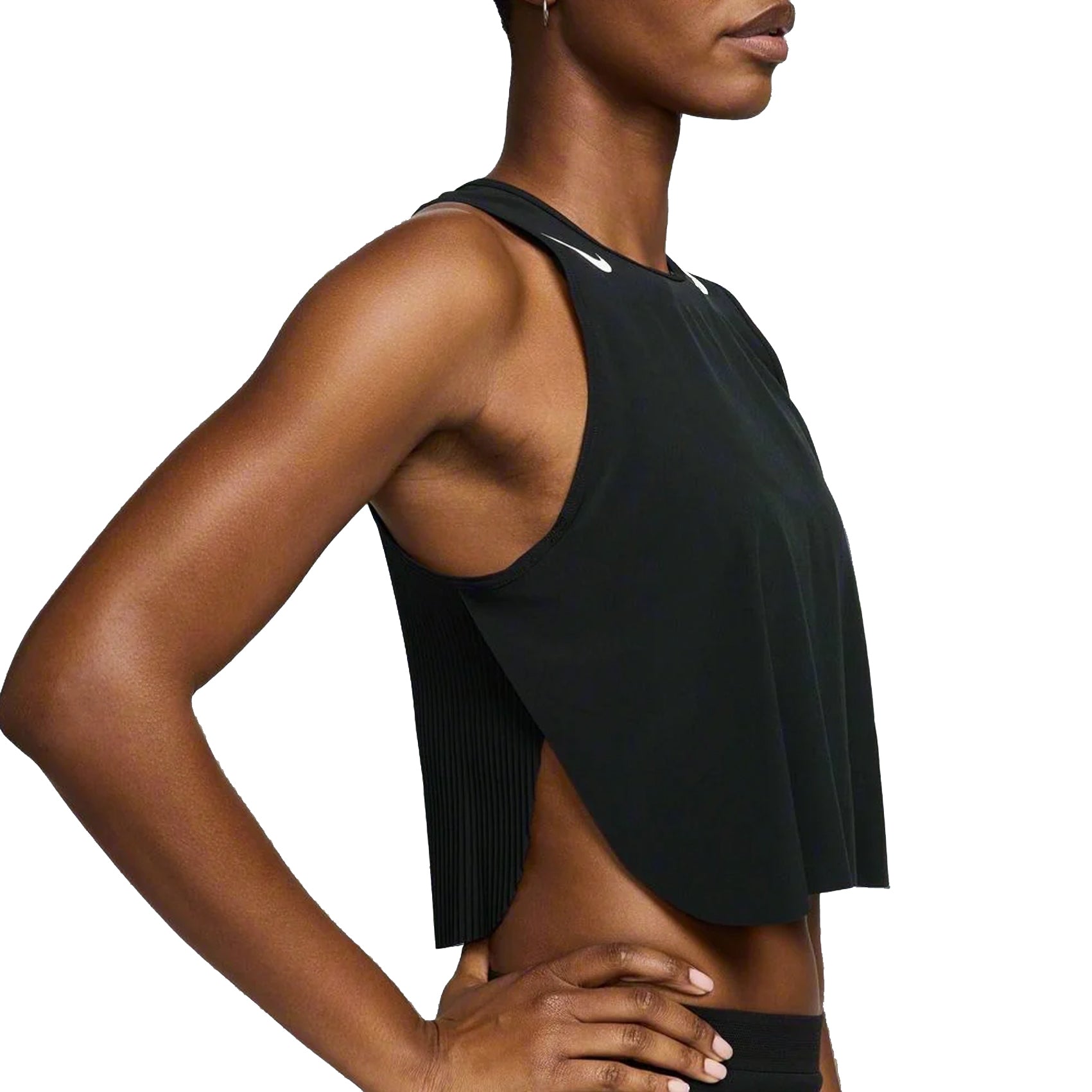 Womens Nike AeroSwift Dri-FIT ADV Cropped Running Tank