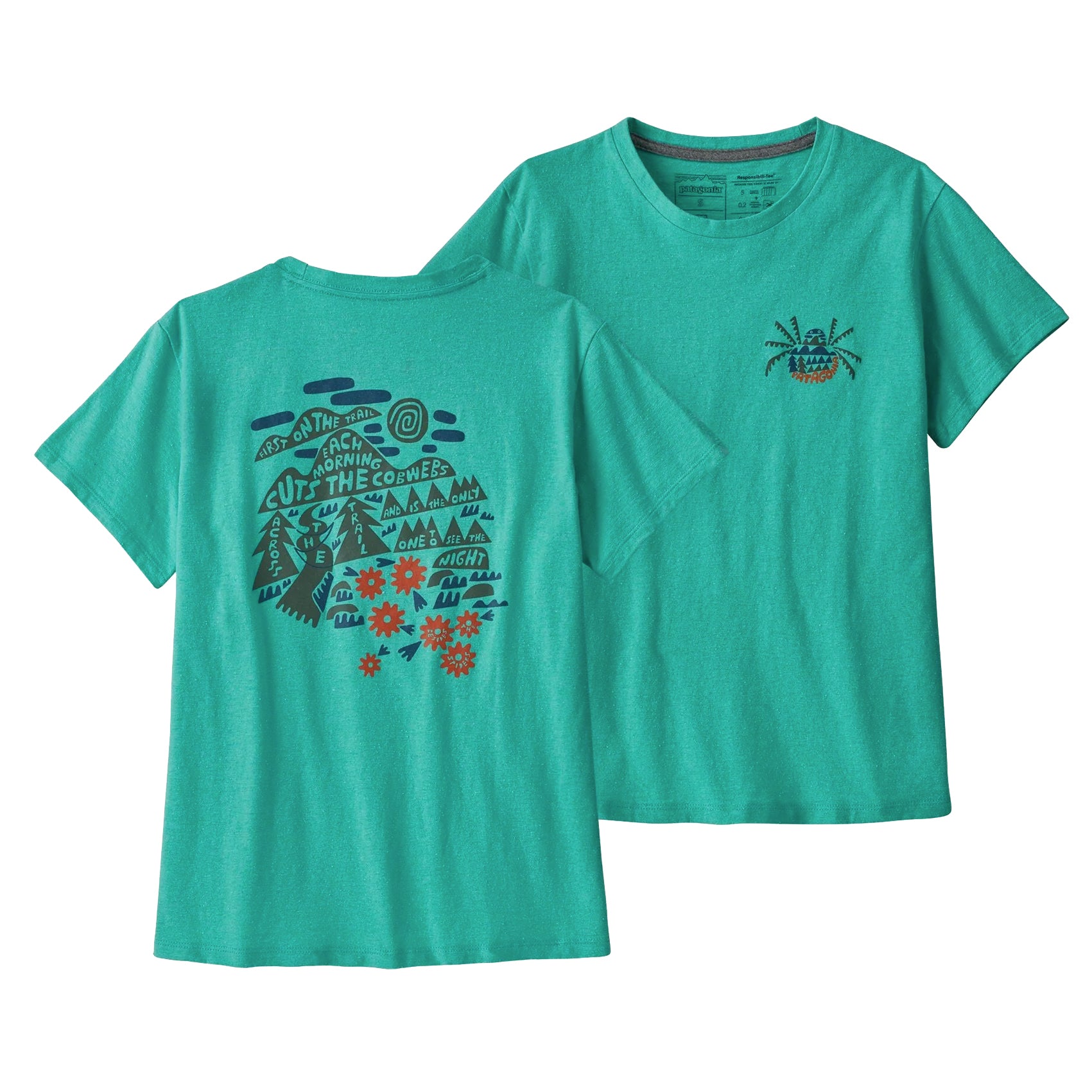 Womens Patagonia Across The Trail Responsibili-Tee