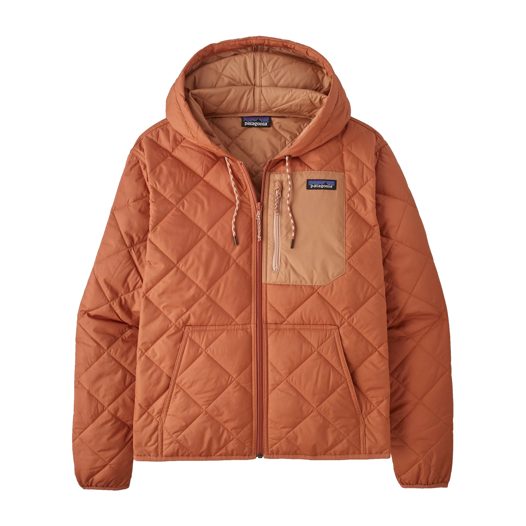 Patagonia men's diamond quilted bomber hoody sediment deals