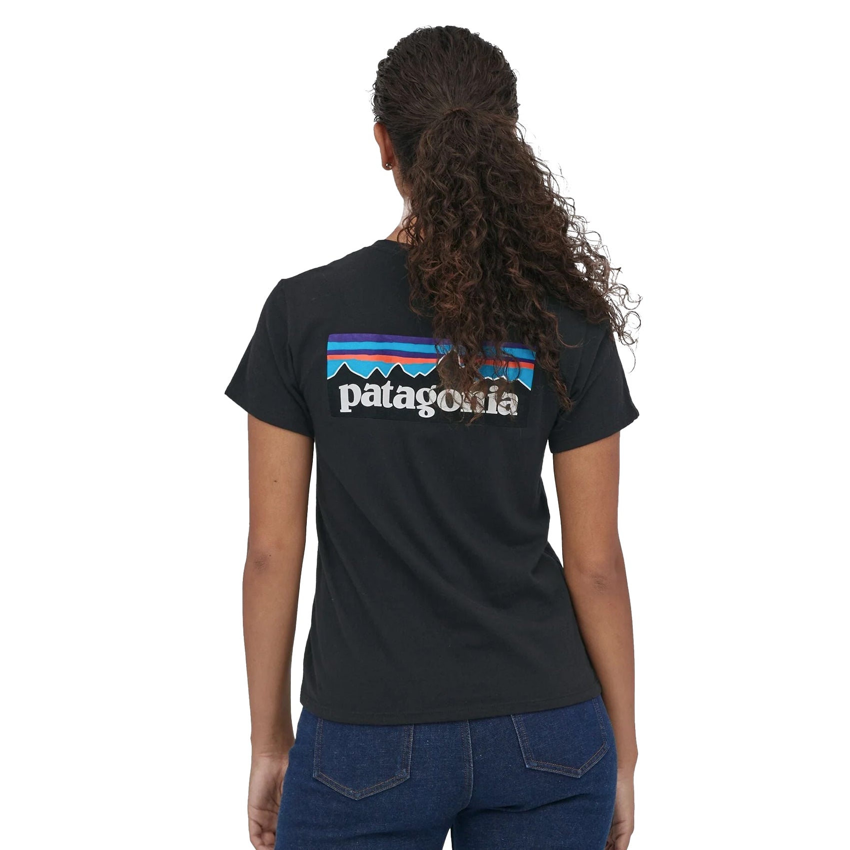 Womens Patagonia P-6 Logo Responsibili-Tee