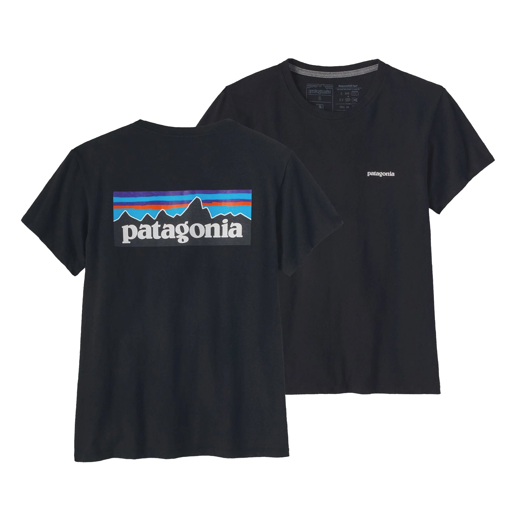 Womens Patagonia P-6 Logo Responsibili-Tee