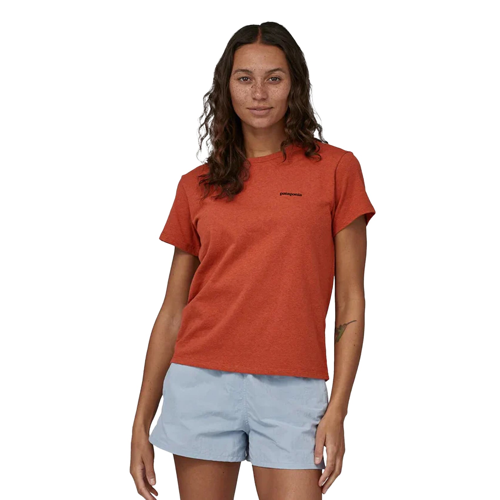 Womens Patagonia P-6 Logo Responsibili-Tee