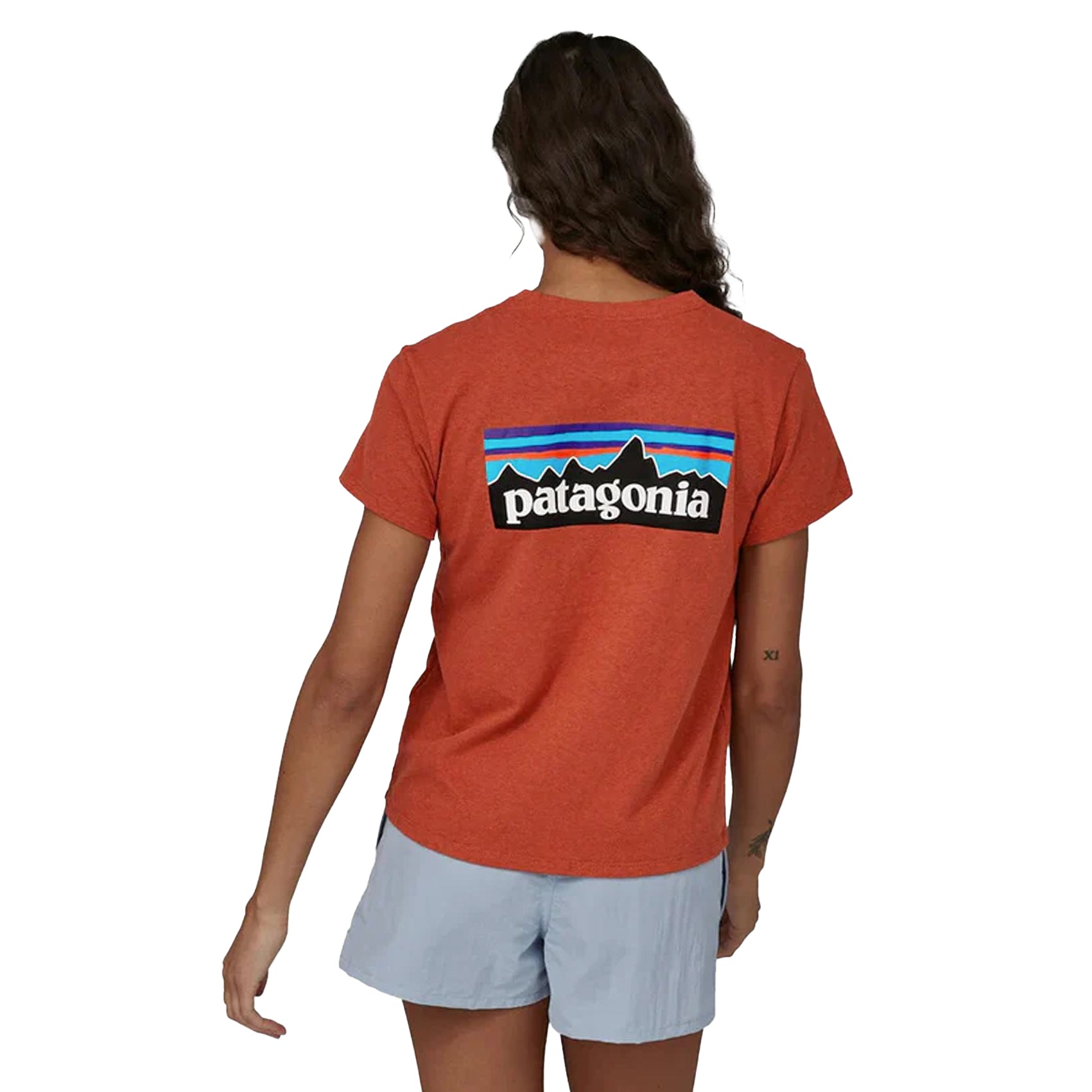 Womens Patagonia P-6 Logo Responsibili-Tee