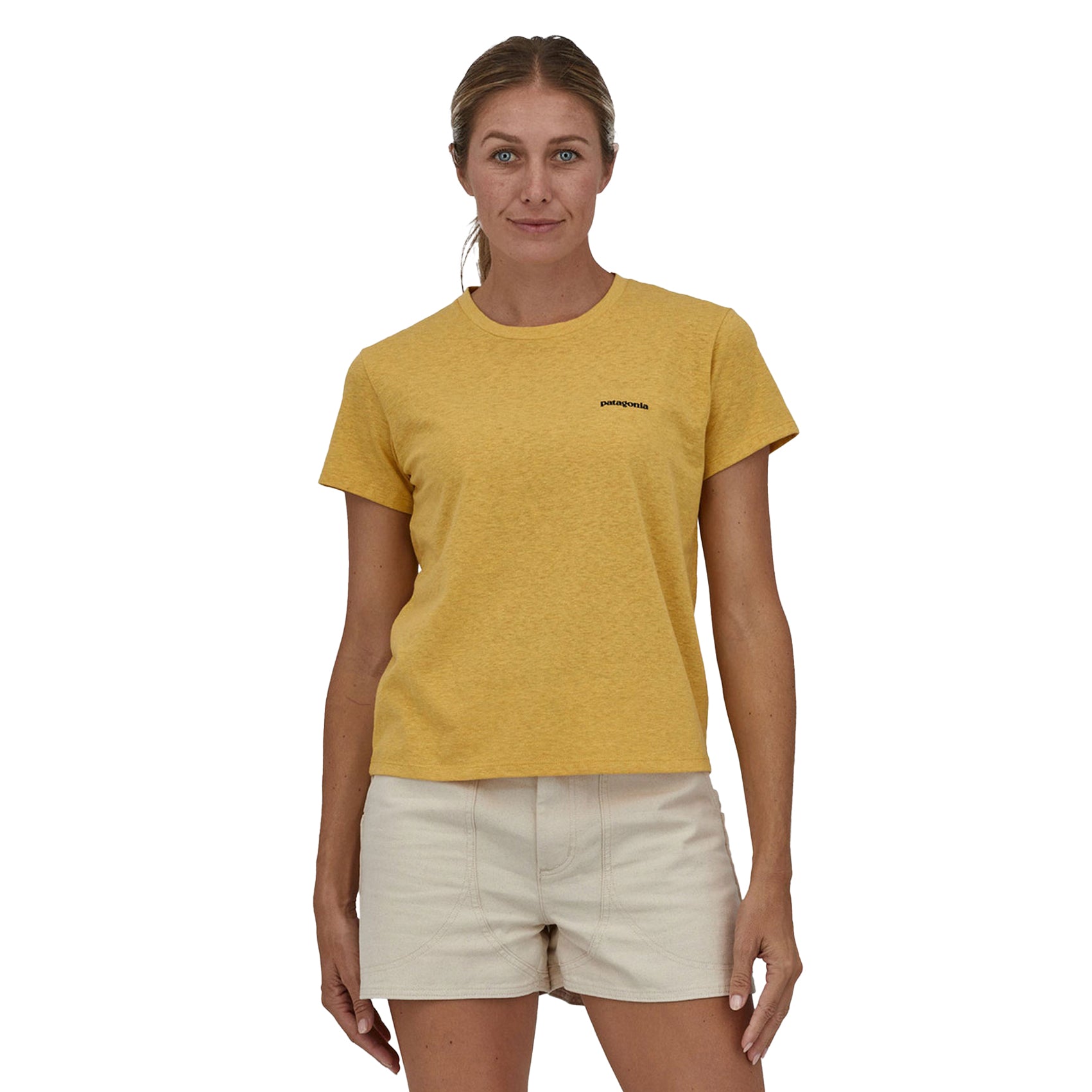 Womens Patagonia P-6 Logo Responsibili-Tee