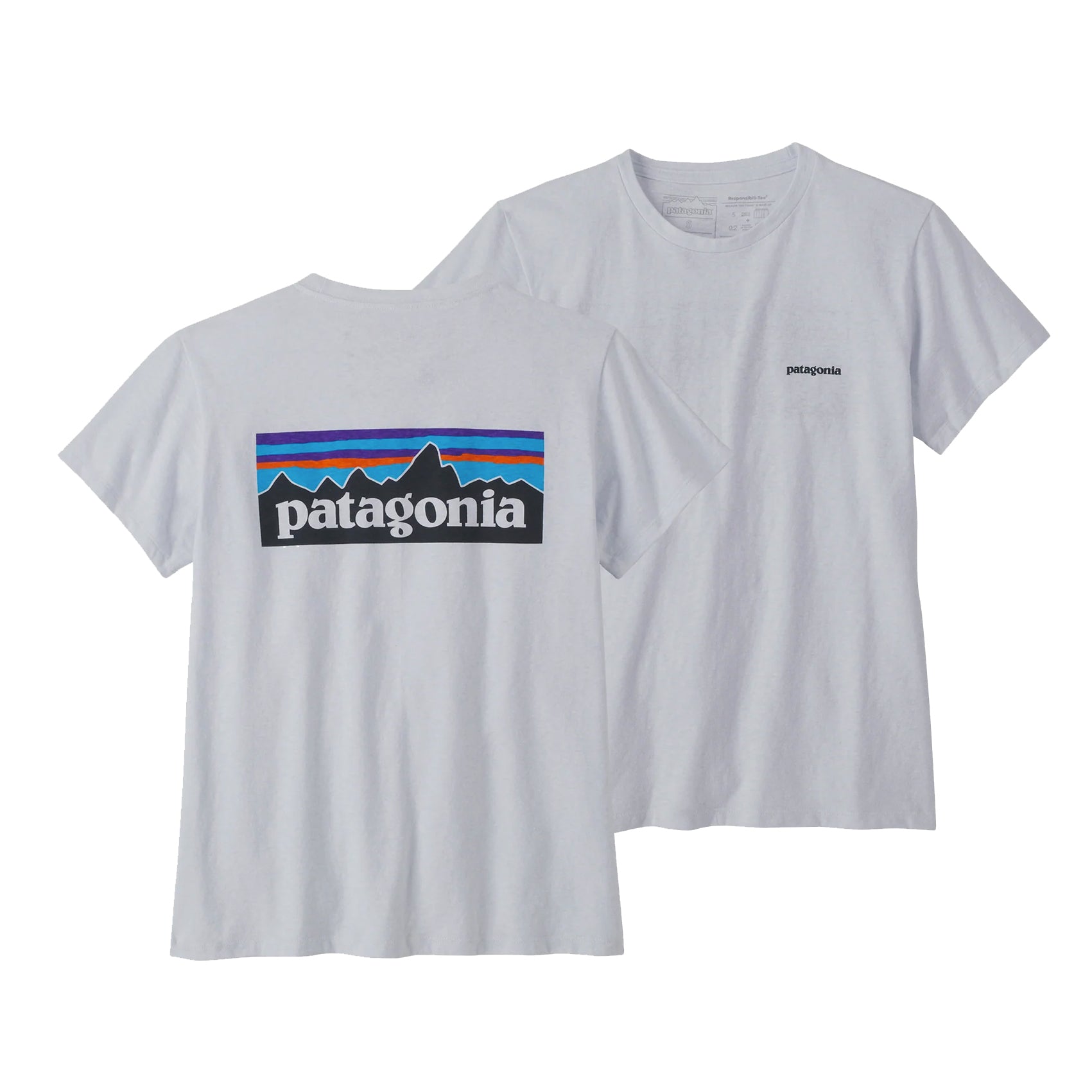 Womens Patagonia P-6 Logo Responsibili-Tee