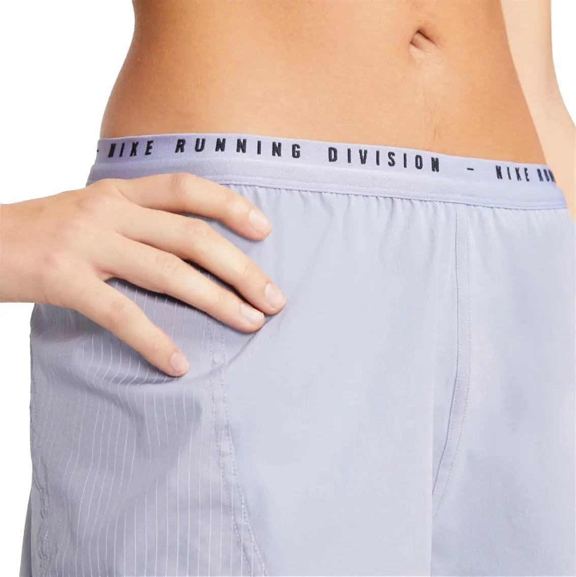 Womens Nike Dri-FIT Run Division Tempo Luxe Short - Purple