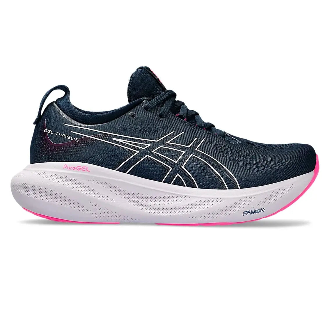Womens ASICS GEL-Nimbus 25 French Blue Lilac Hint