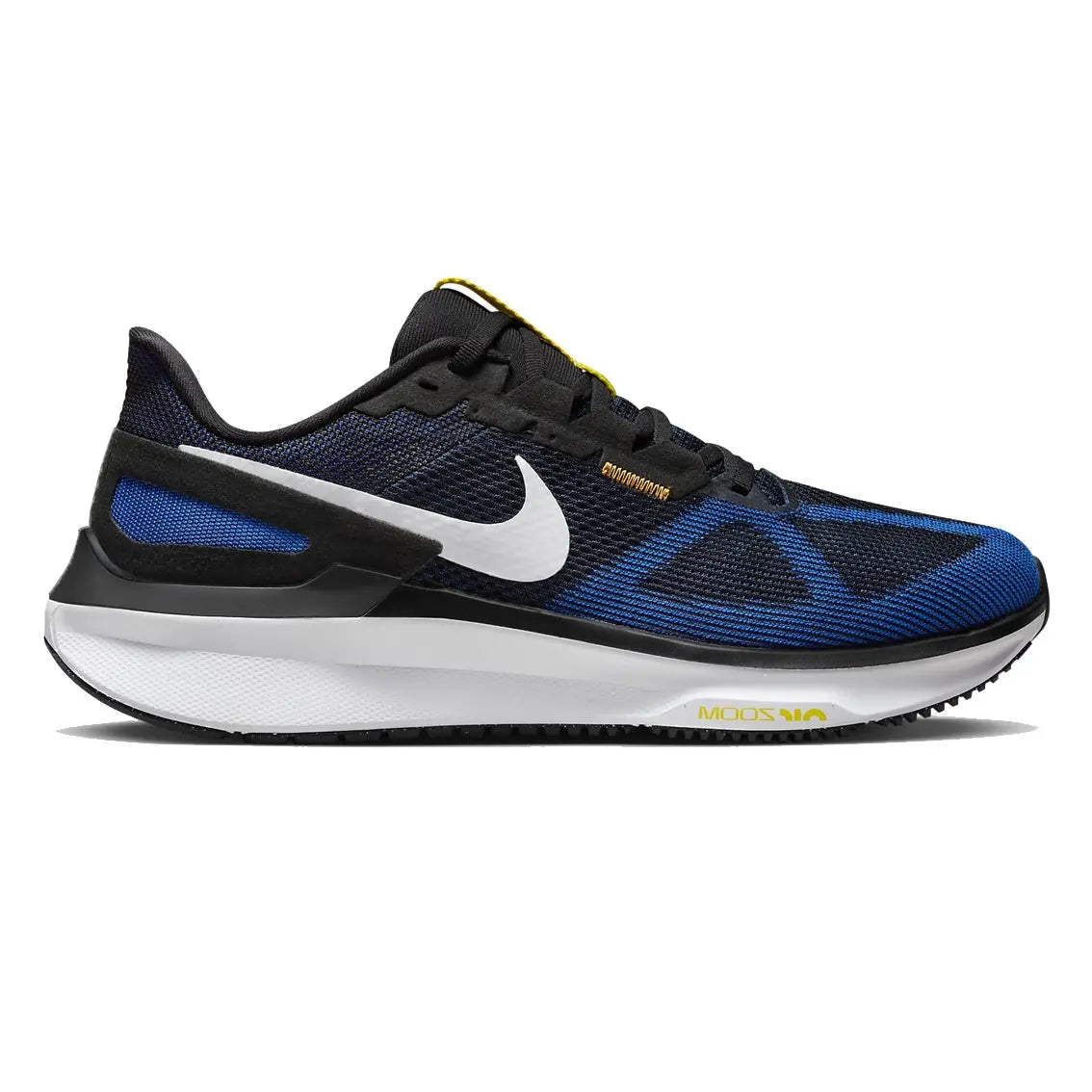 Mens Nike Air Zoom Structure 25 Black White Racer Blue/ Sundial