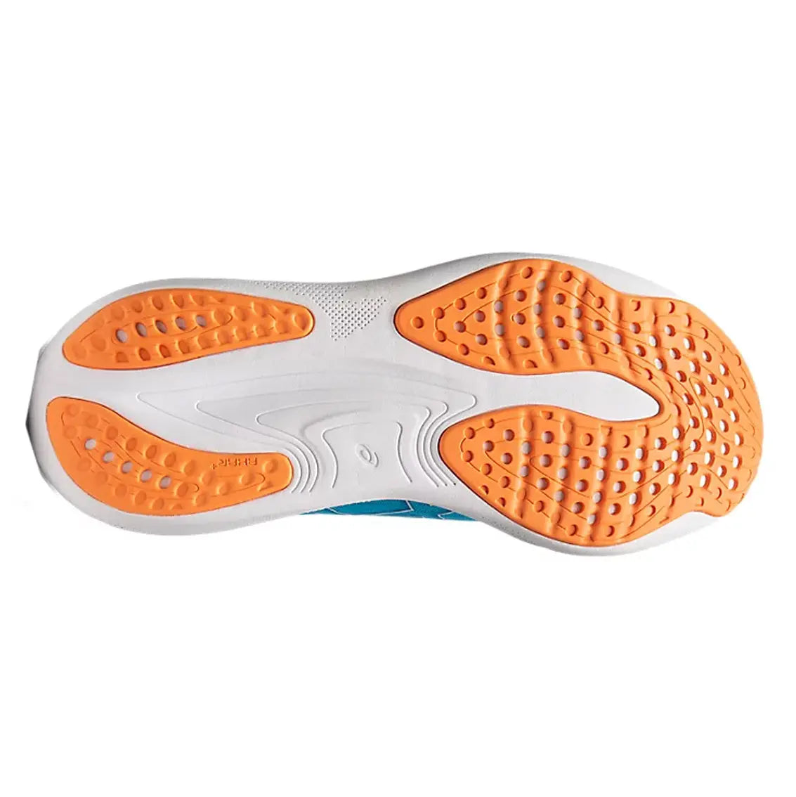 Mens ASICS GEL-Nimbus 25 - Island Blue / Sun Peach