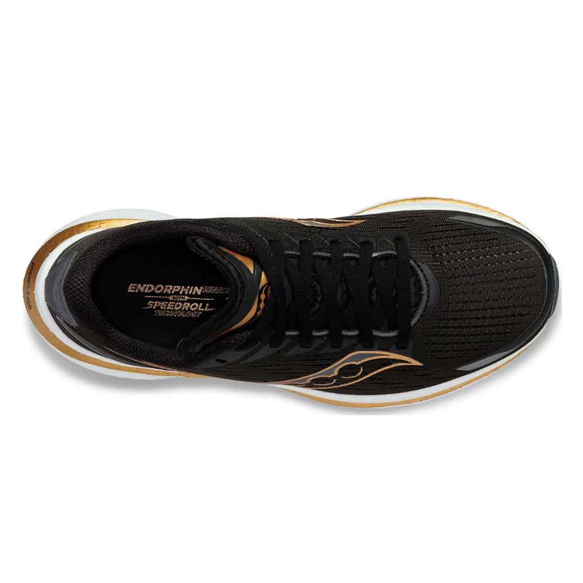 Womens Saucony Endorphin Speed 3 - Black / Goldstruck