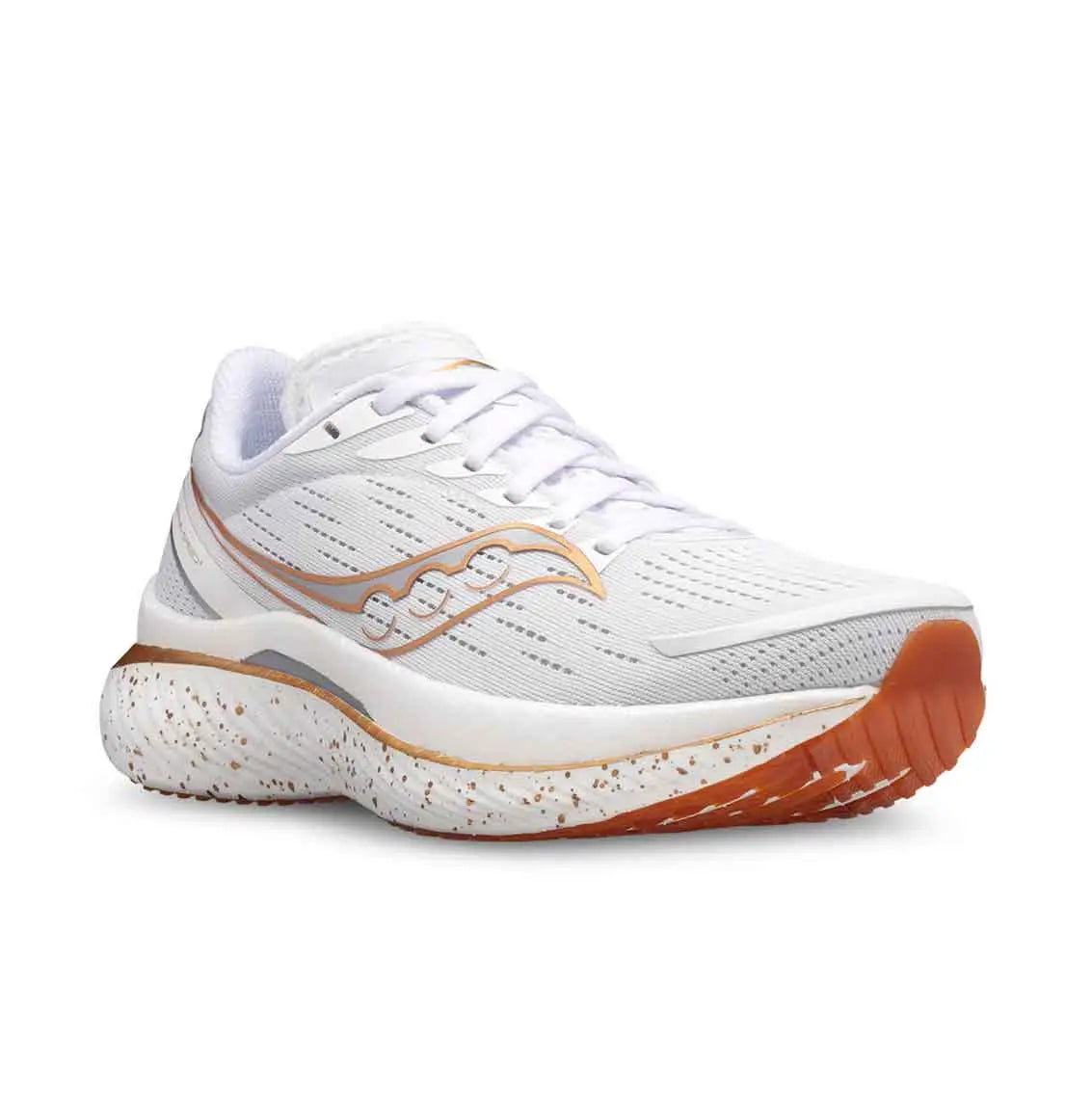Womens Saucony Endorphin Speed 3 - White / Gum