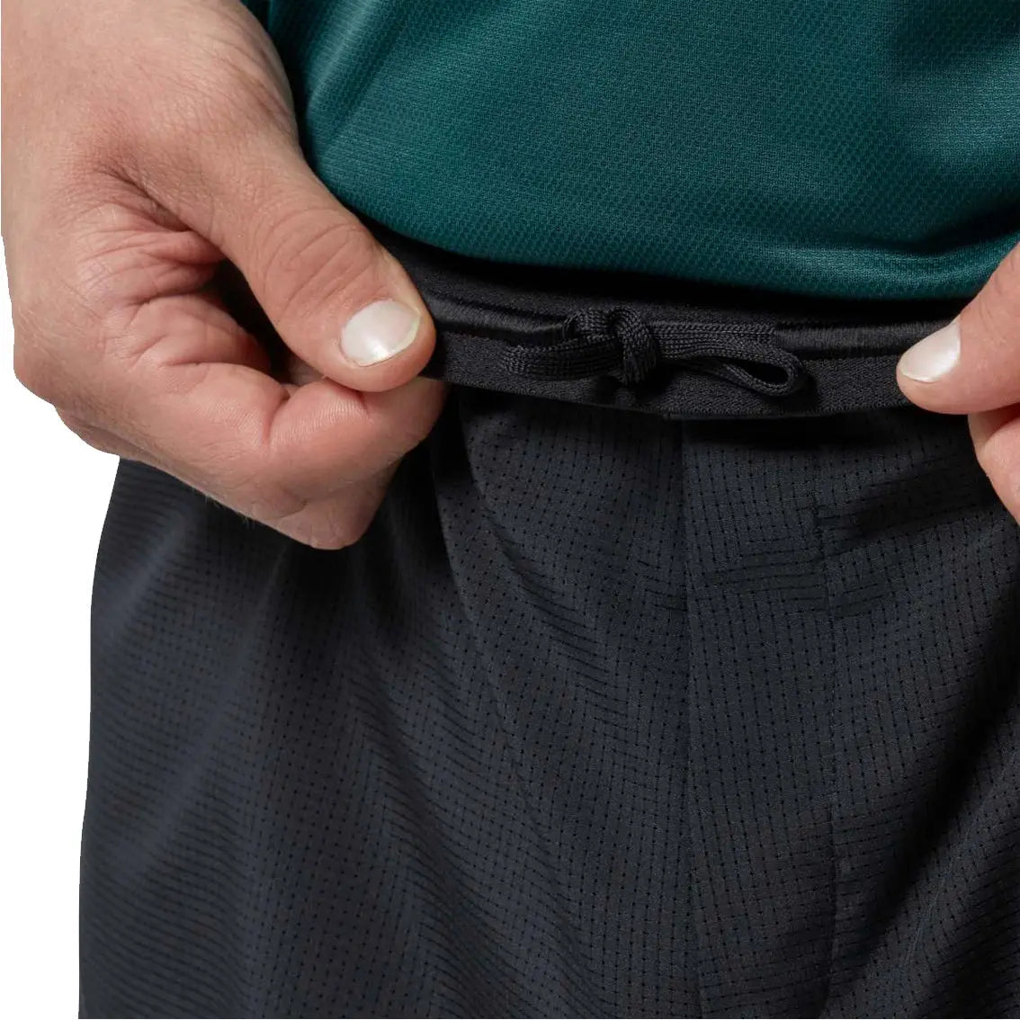 Mens On Running Race Shorts - Black