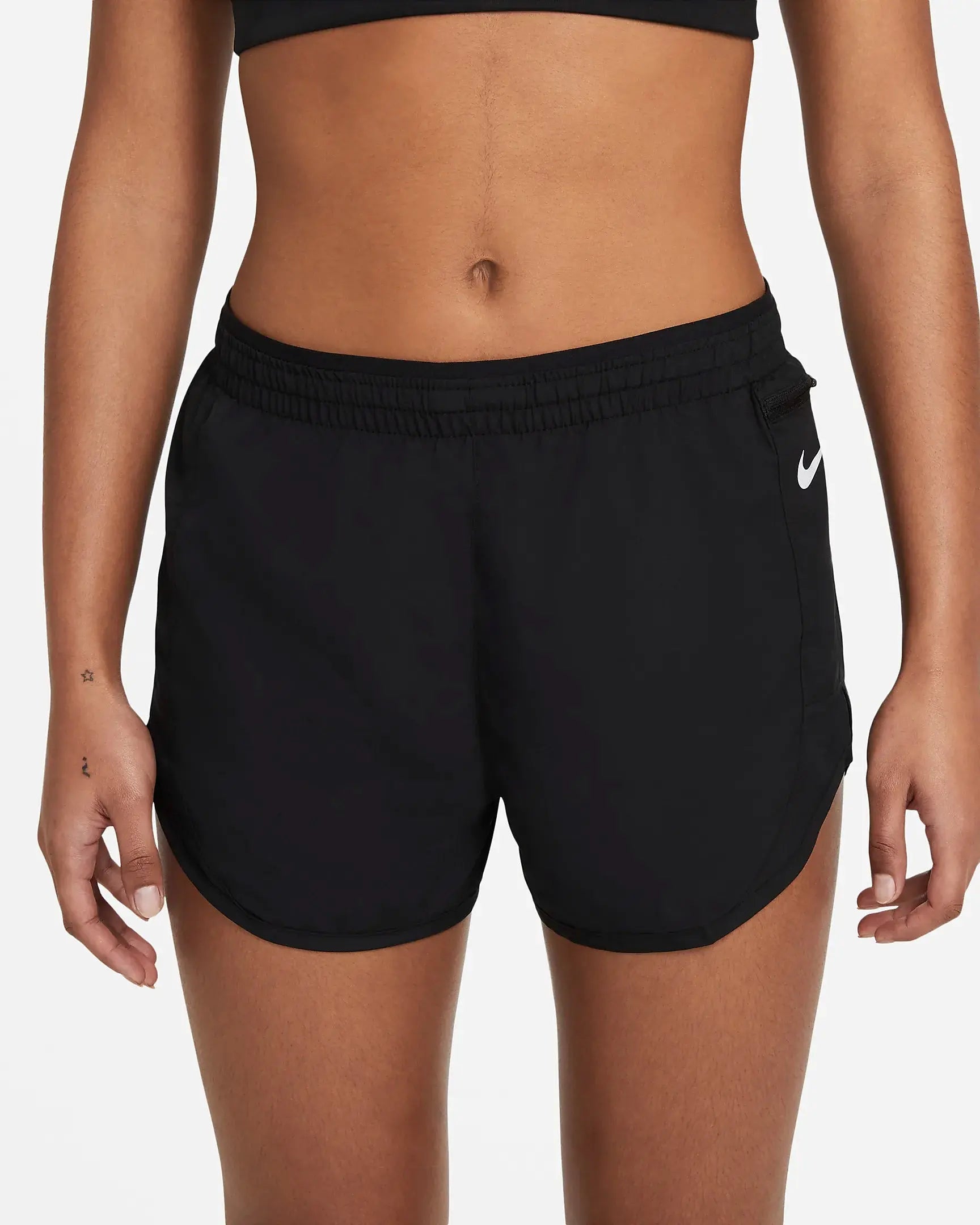 Womens Nike Tempo Luxe 3 Inch short - Black