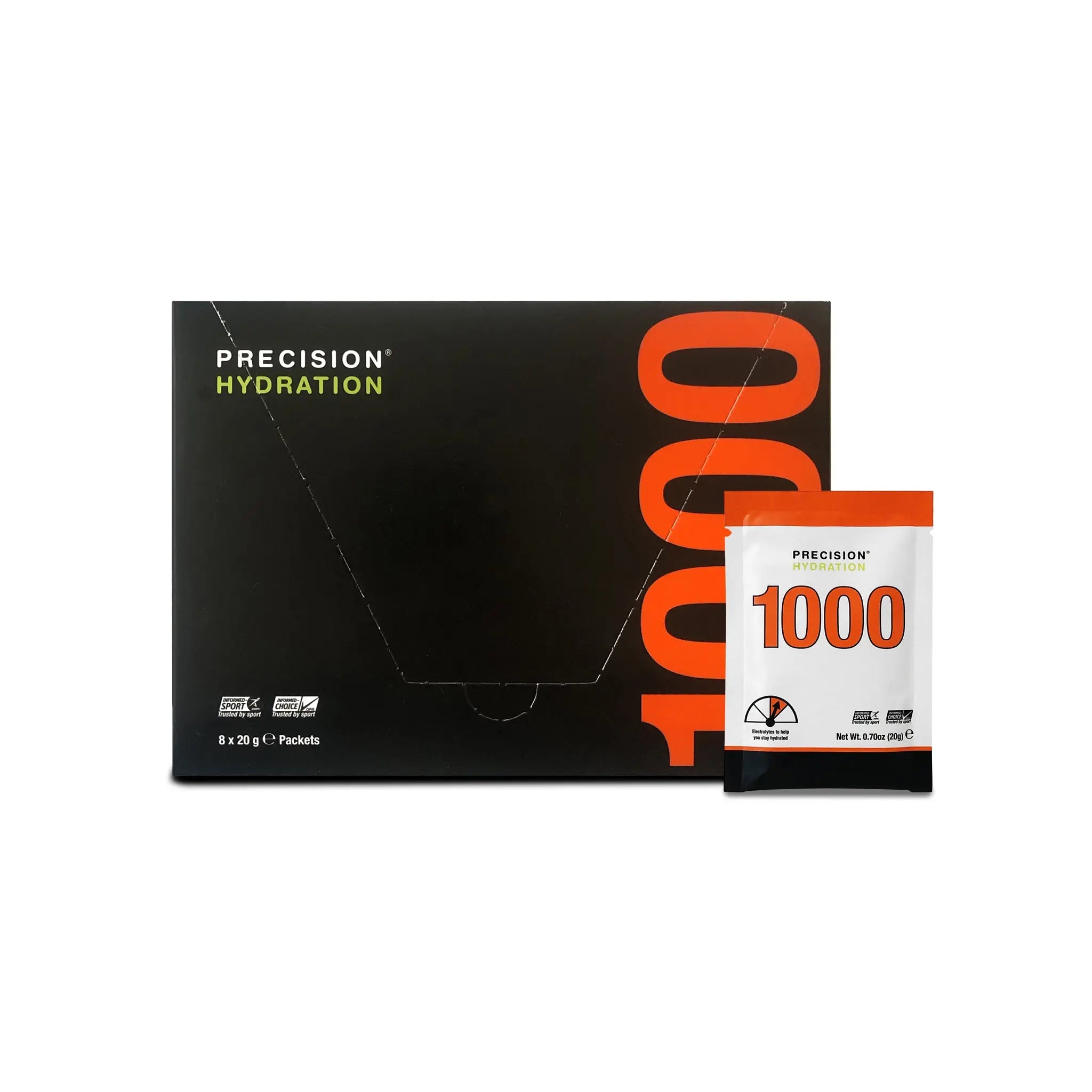 Precision Fuel & Hydration - PH 1000 Drink Mix - Pack of 8