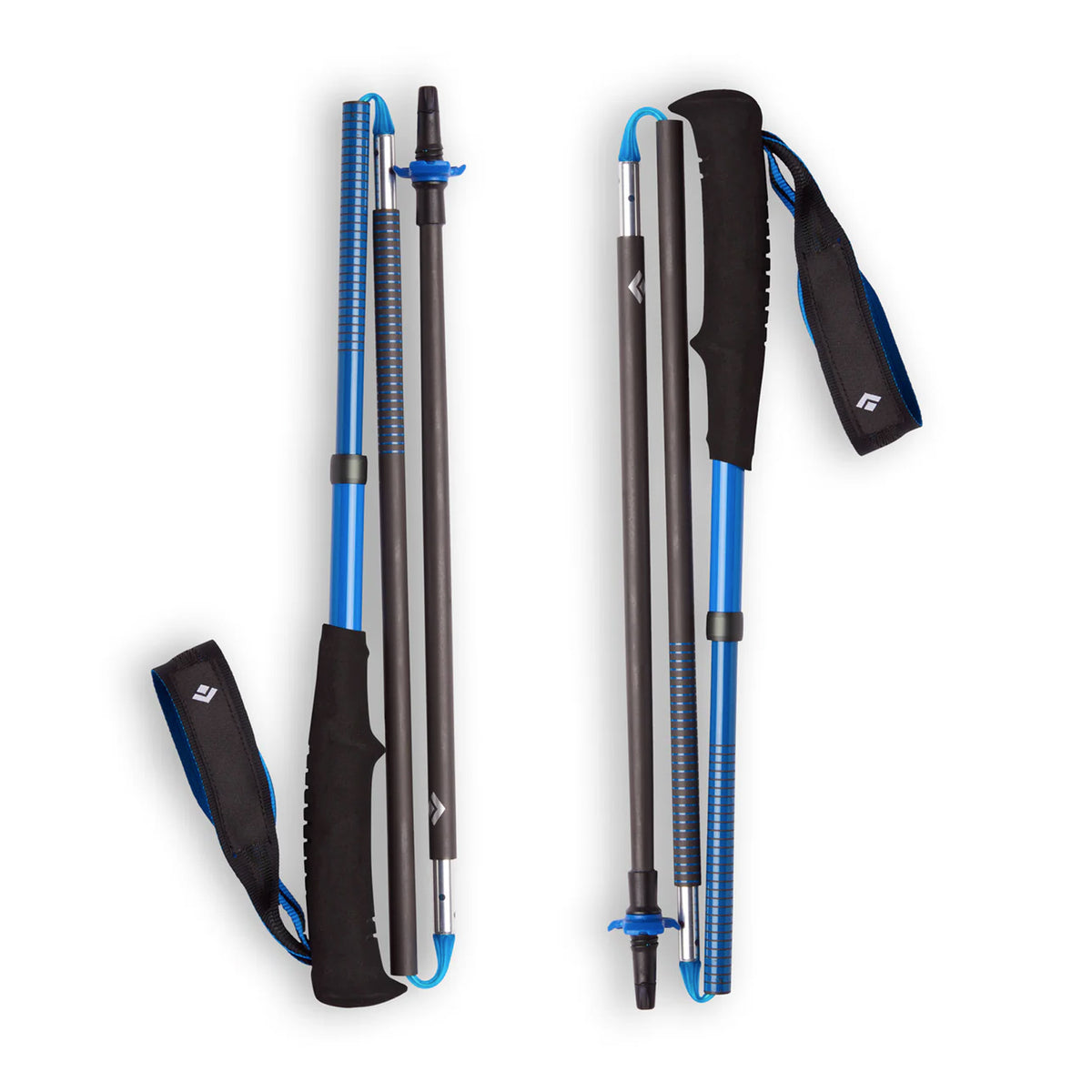 Black Diamond Distance Carbon Z Running Poles | Ultra Blue
