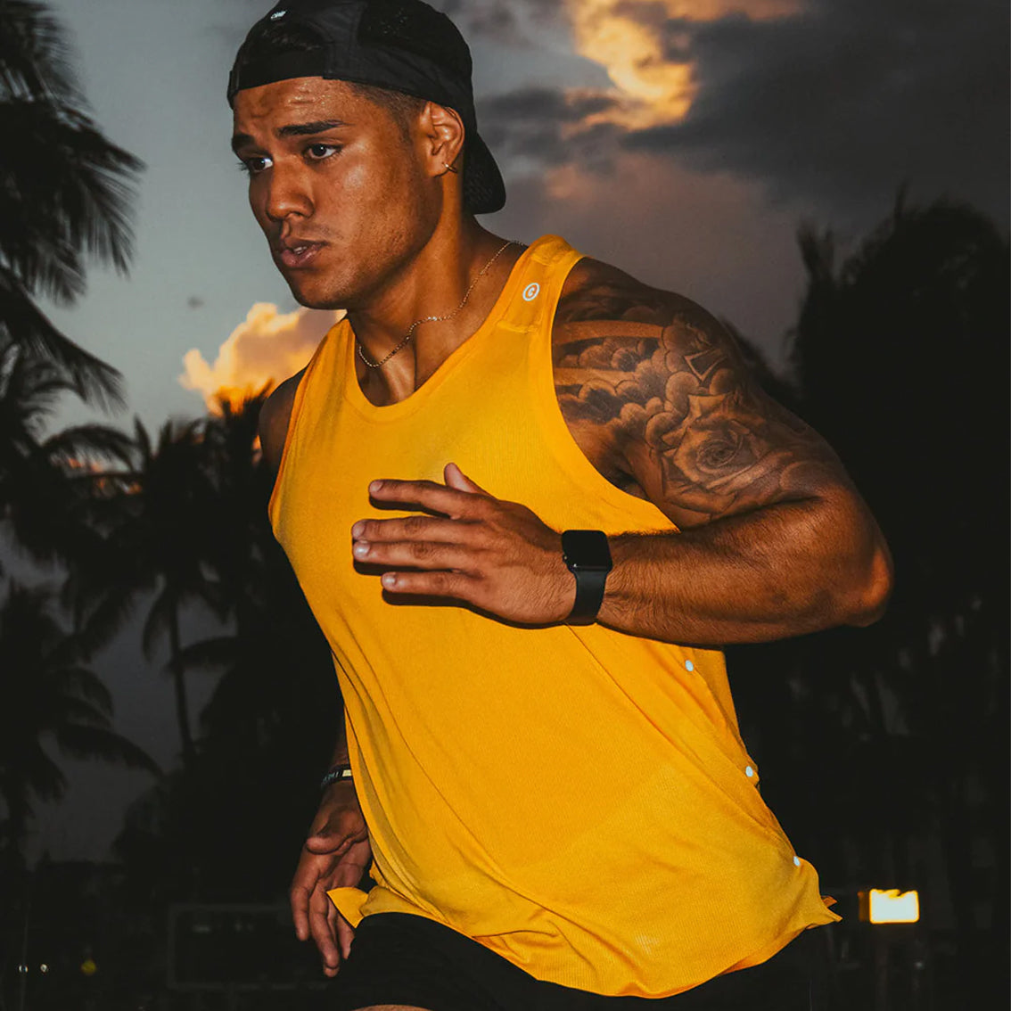 Mens Ciele Athletics FSTSinglet | Lightweight Running Top | Acres