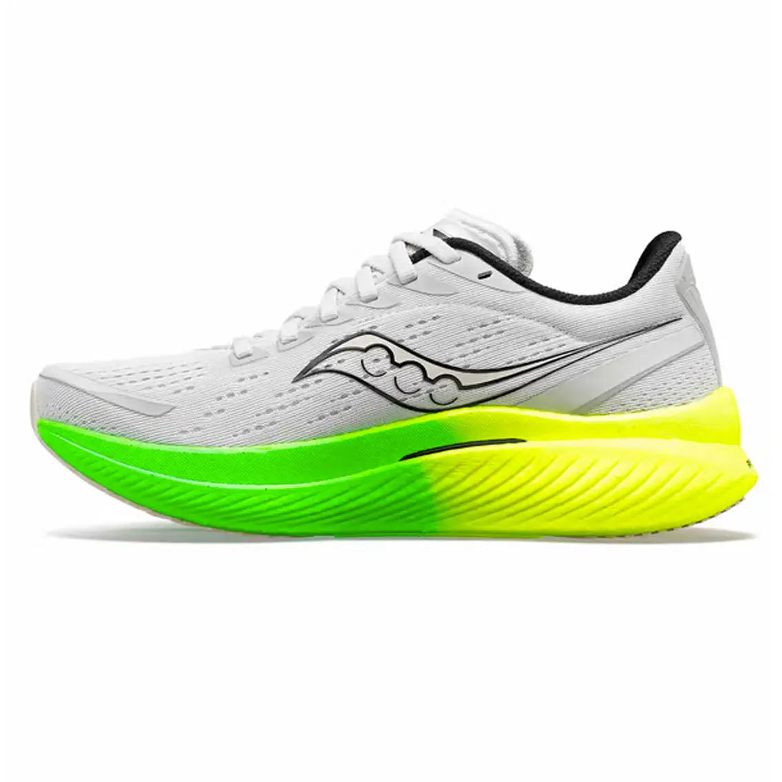 Womens Saucony Endorphin Speed 3 - White / Slime