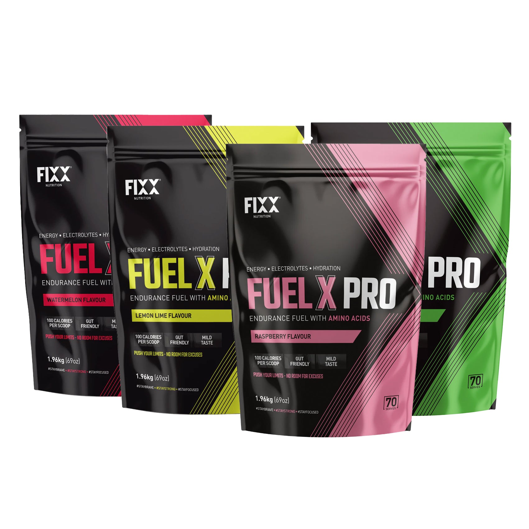 FIXX Nutrition Fuel X Pro Drink Mix Large Bag 1960g