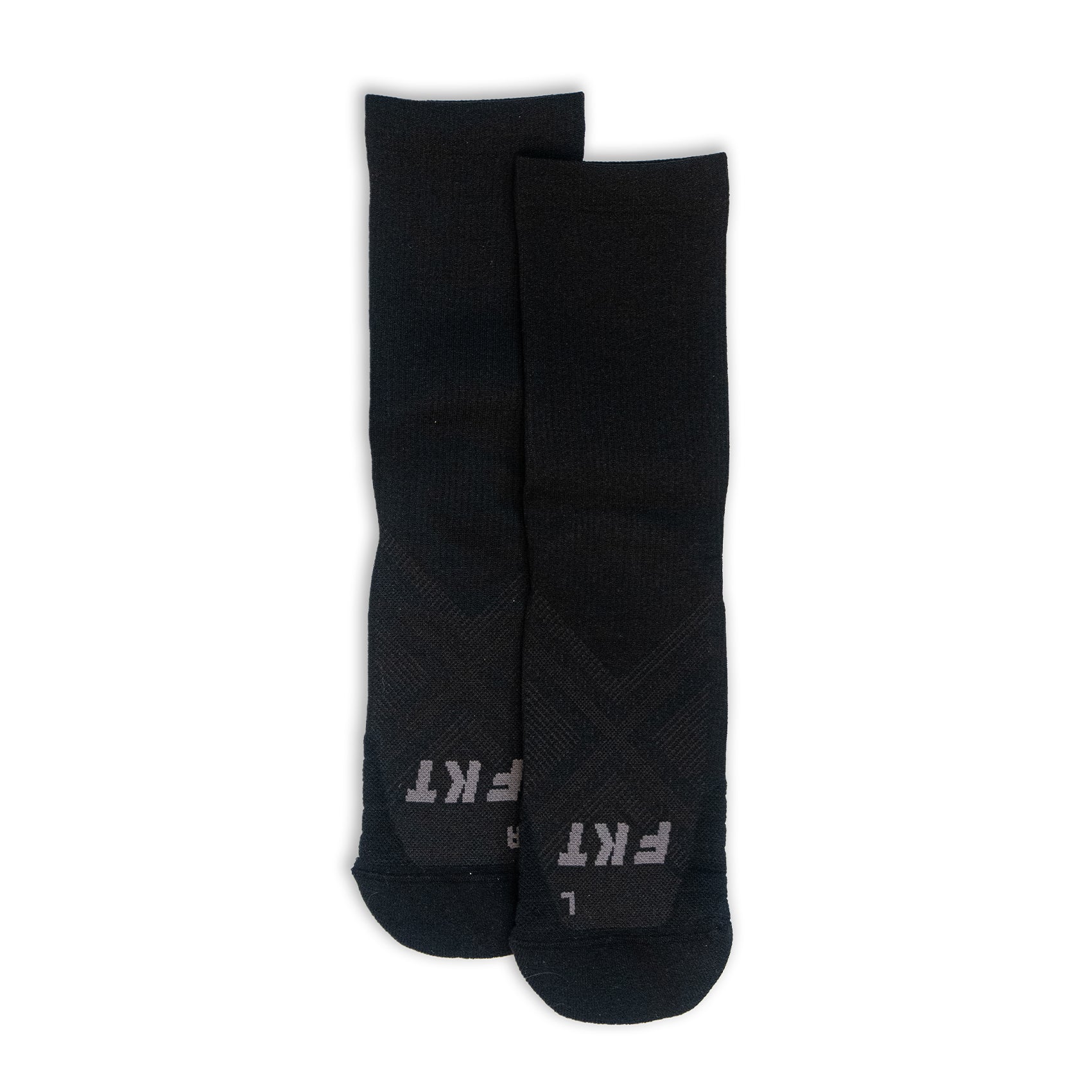 FKT Crew Length Sock Black - 3 Pack