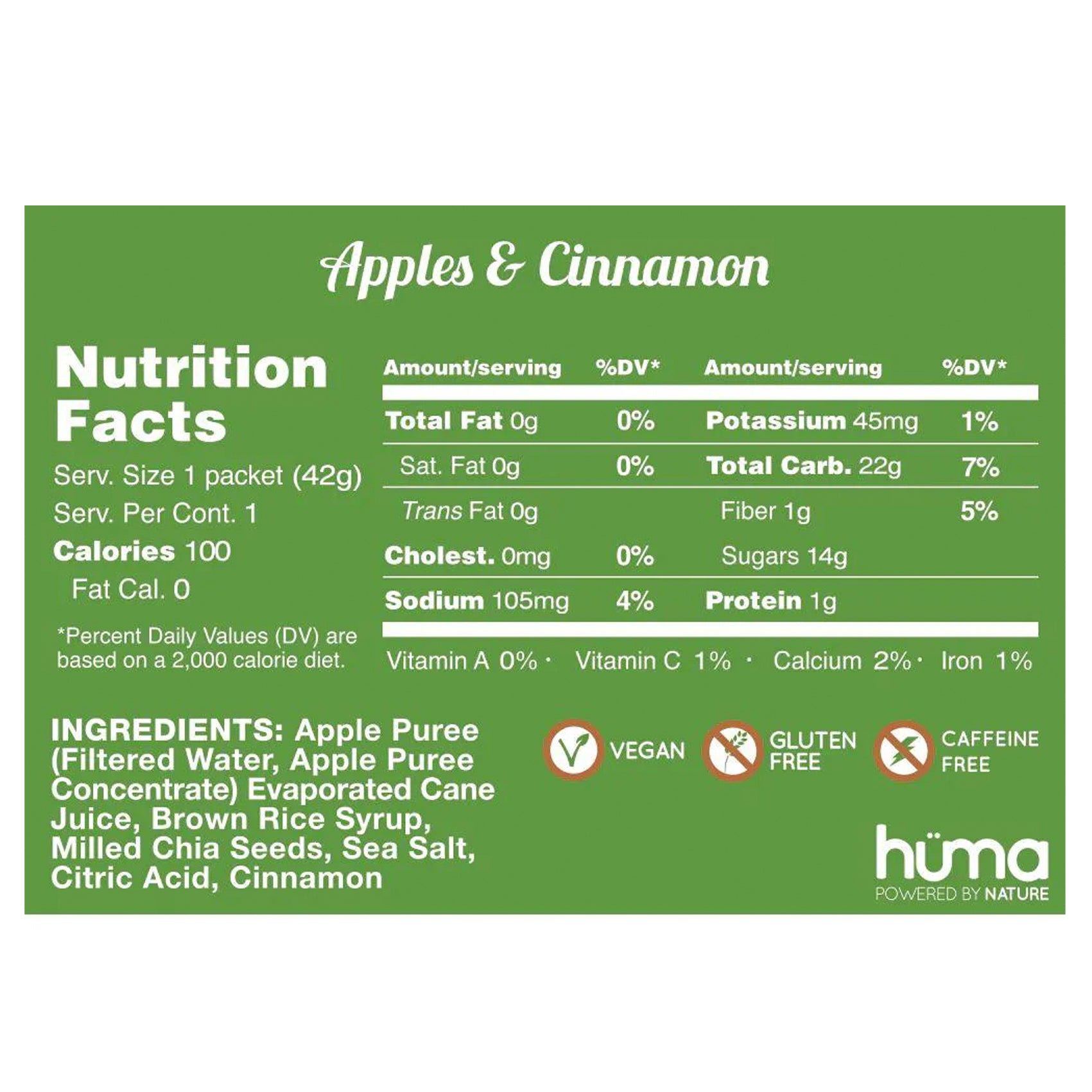 Huma Chia Energy Gel