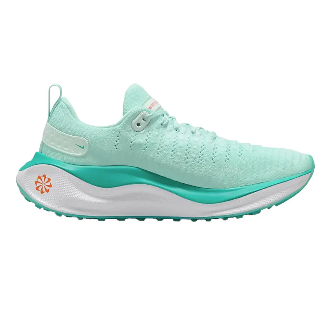 Womens Nike ReactX Infinity Run 4 - Jade Ice / Picante Red / White