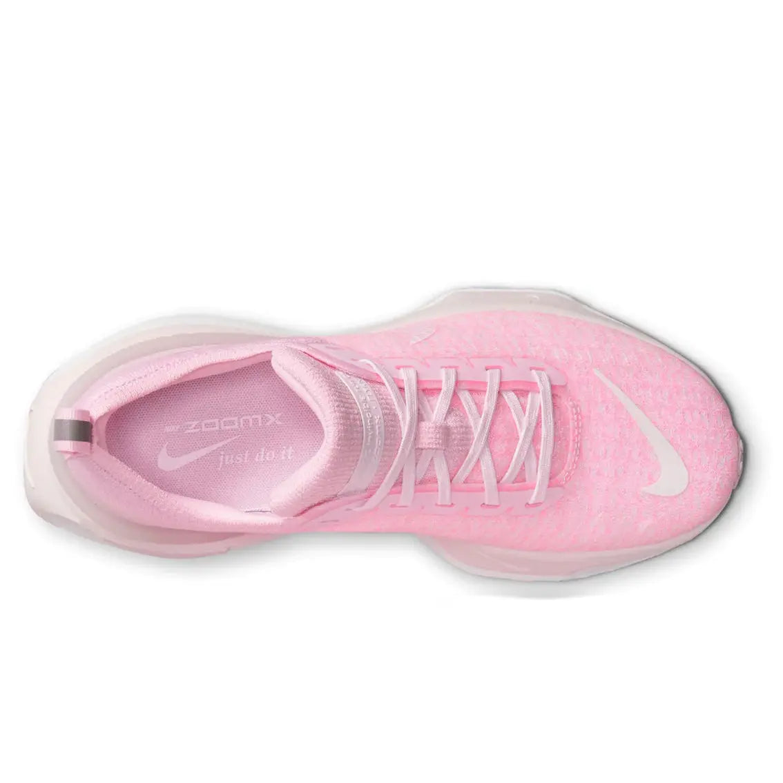Womens Nike ZoomX Invincible Run 3 - Pink Foam / White / Pearl Pink