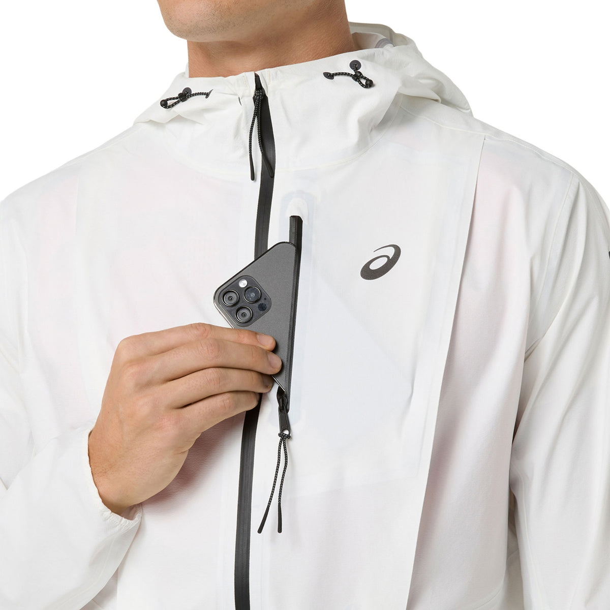 Mens ASICS Fujitrail Elite Waterproof Jacket