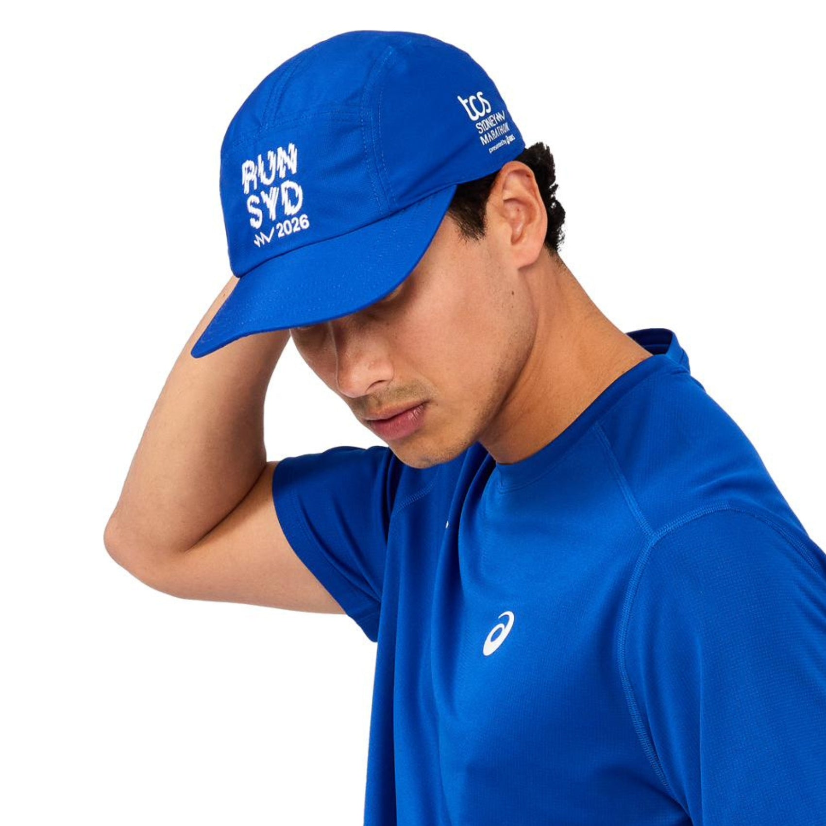 Mens ASICS Icon Short Sleeve Top - Sydney Marathon 2026