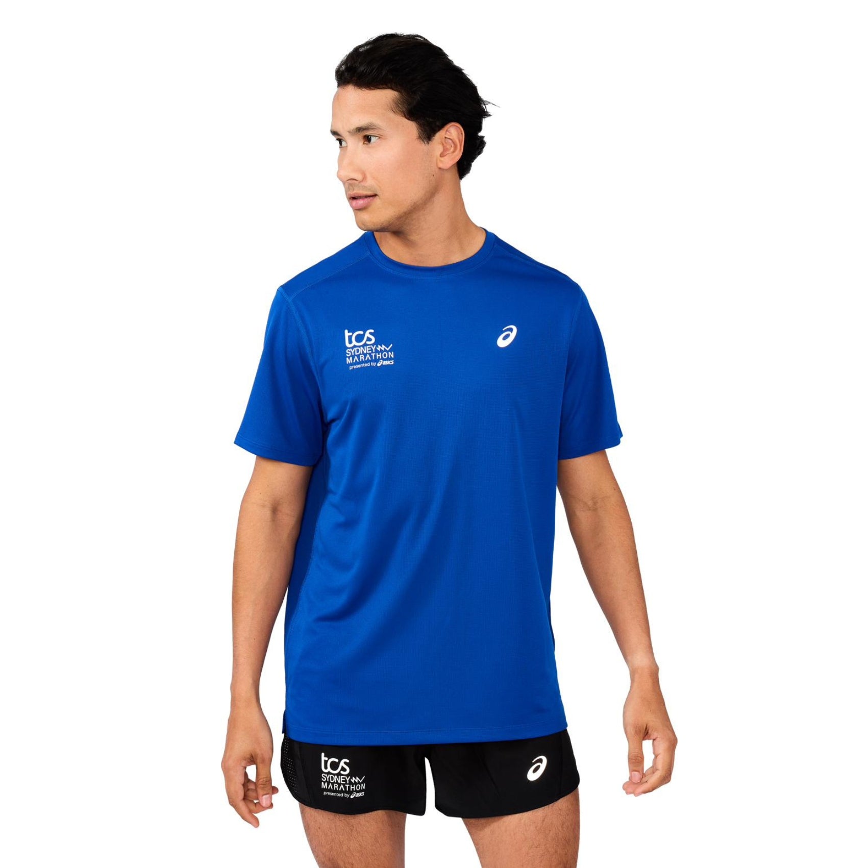 Mens ASICS Icon Short Sleeve Top - Sydney Marathon 2026