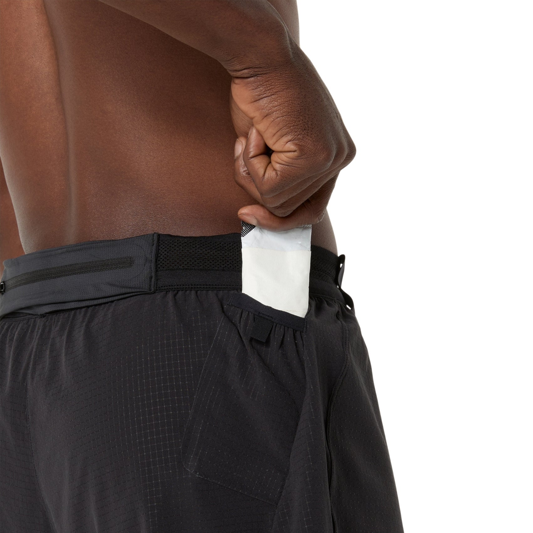 Mens ASICS Metarun Shorts 5 Inch