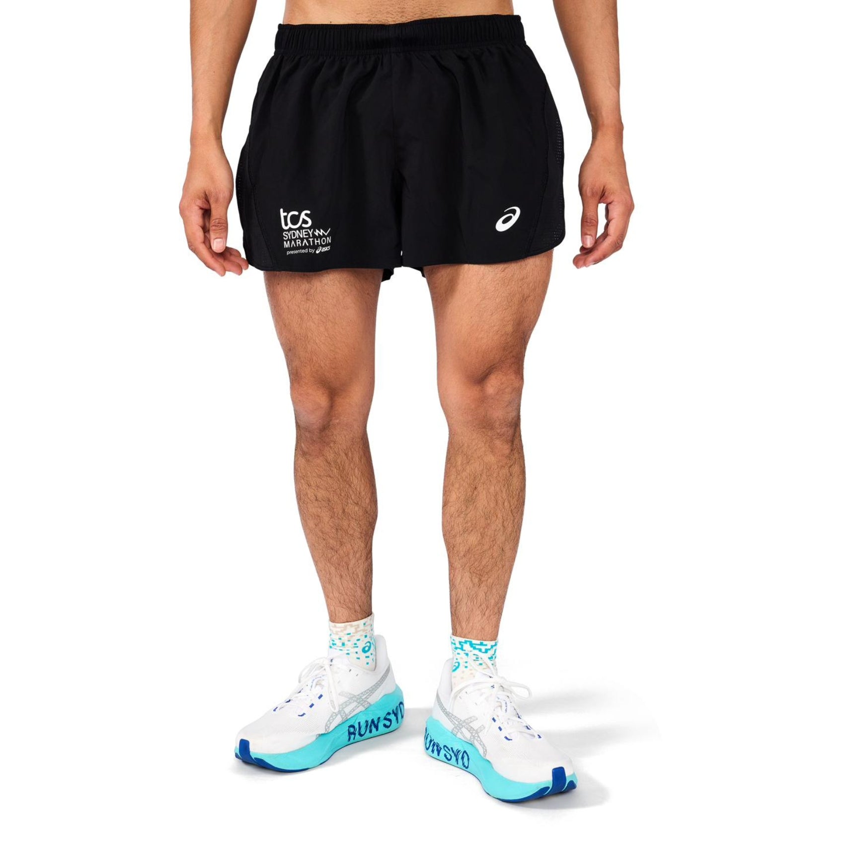 Mens ASICS Silver Split Short - Sydney Marathon 2026