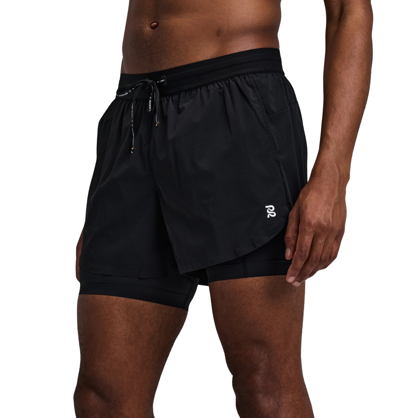Mens Bandit Vento 2-in-1 Run Short