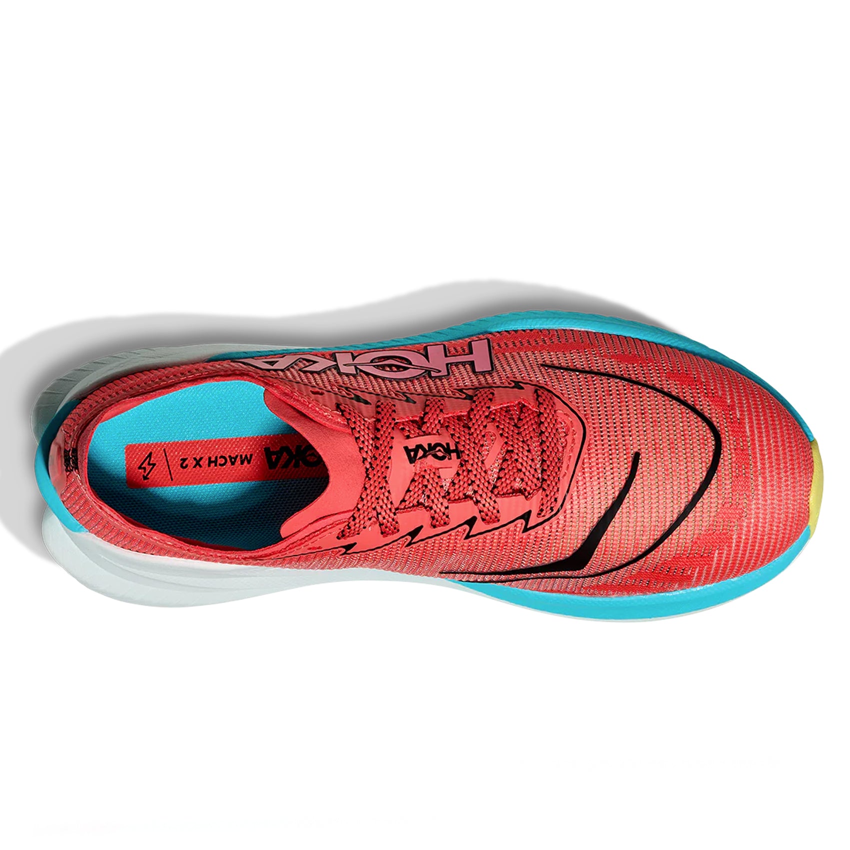 Mens HOKA Mach X 2 (Wide) | Speedy Shoe for Training & Racing
