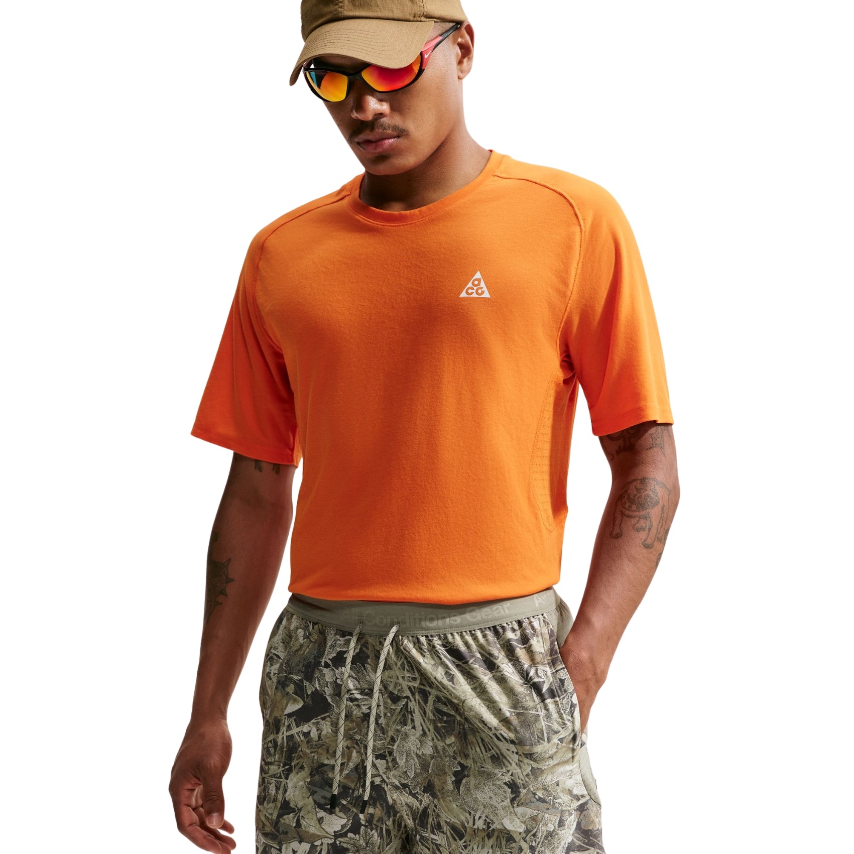 Mens Nike ACG 6-Inch Brief-Lined Trail Running Shorts