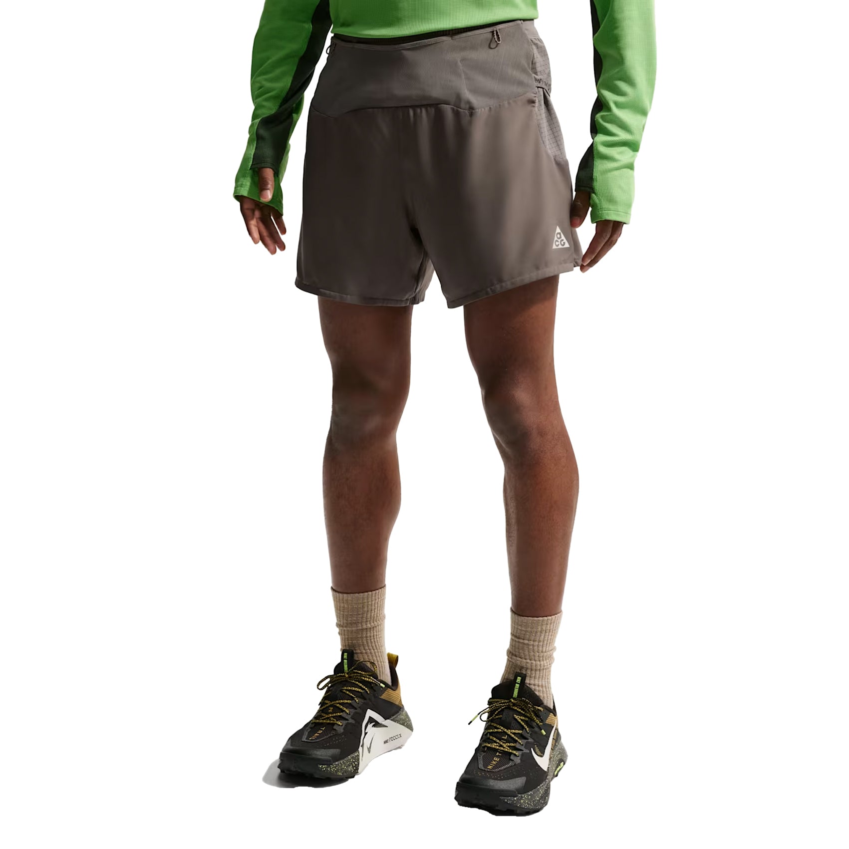 Mens Nike ACG Dri-FIT ADV Second Sunrise 5-Inch Brief-Lined Short