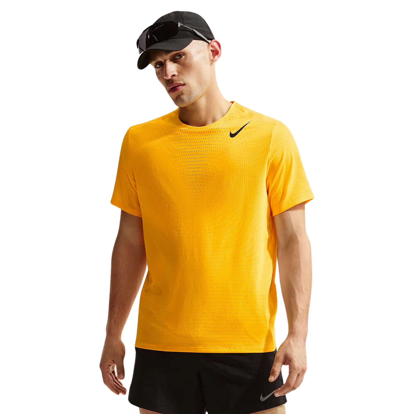 mens nike yellow shirt