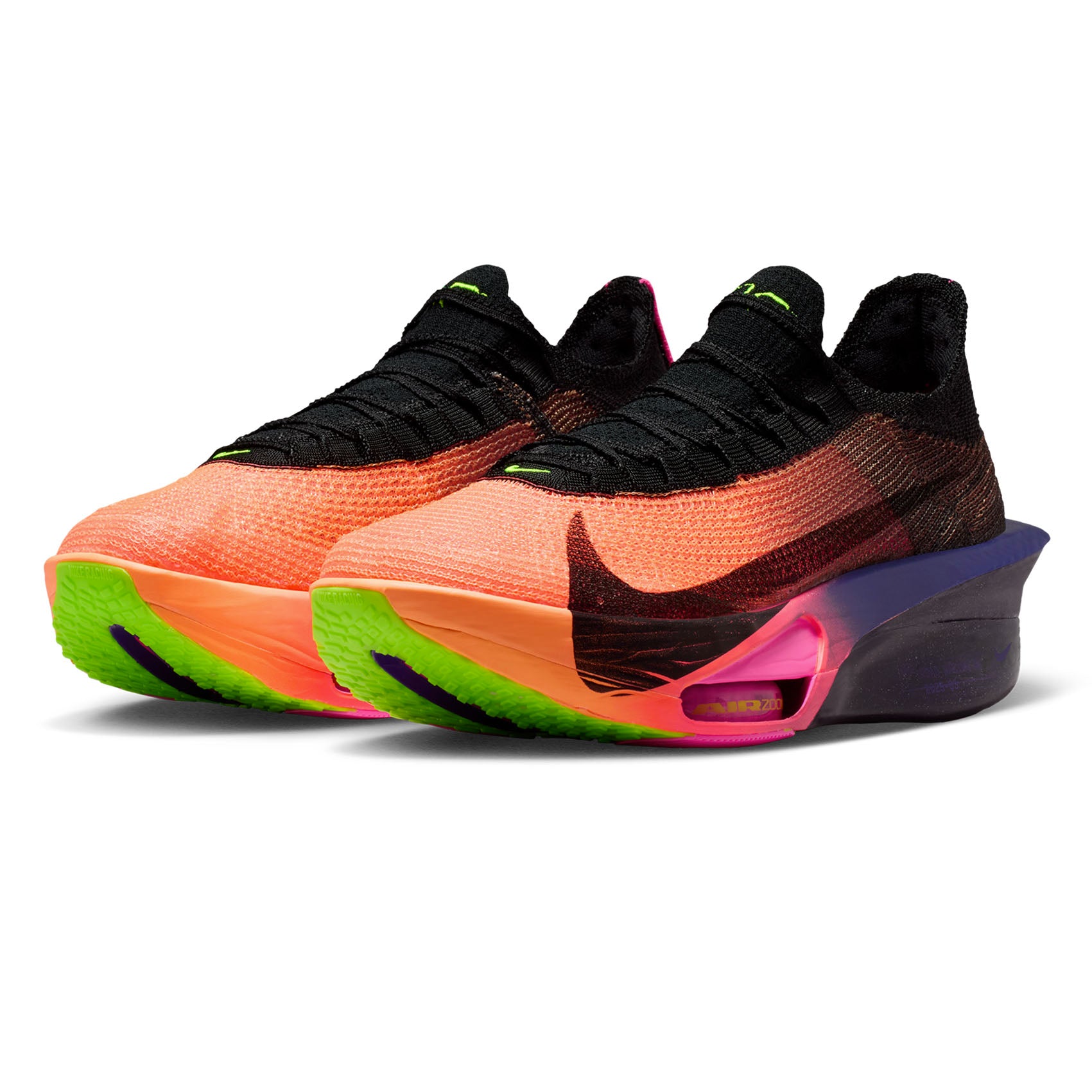Mens Nike Alphafly 3 Glam | Marathon Racing Running Shoe | Orange