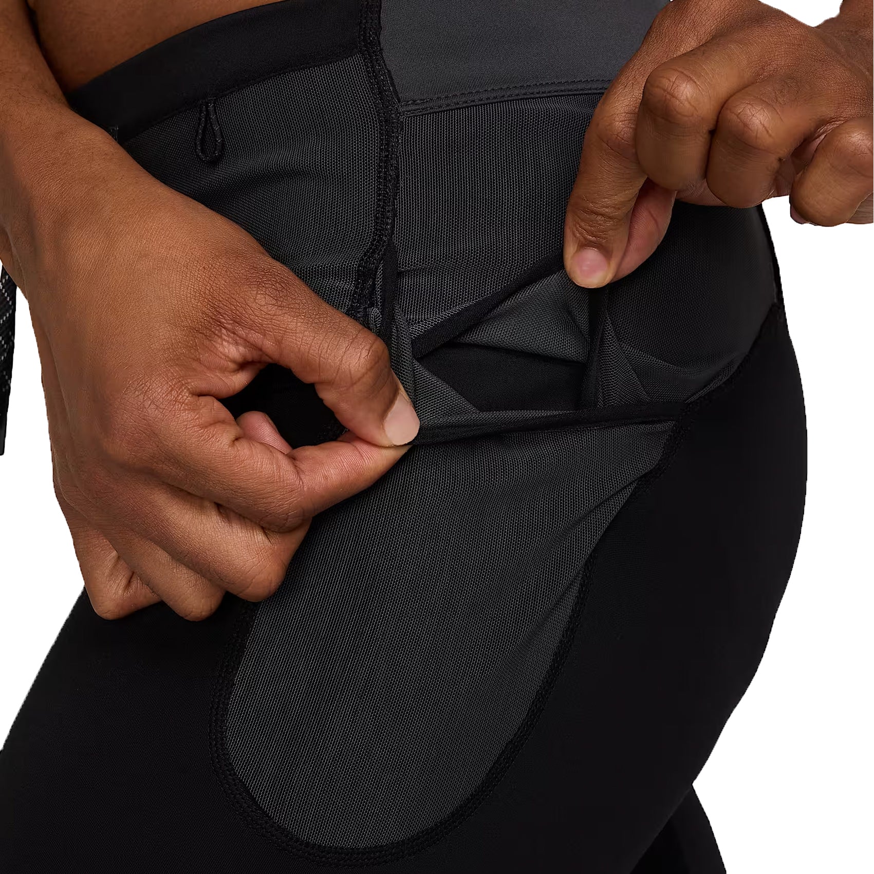 Mens Nike Dri-FIT ADV Lava Loops Running Half Tights with 6 Pockets