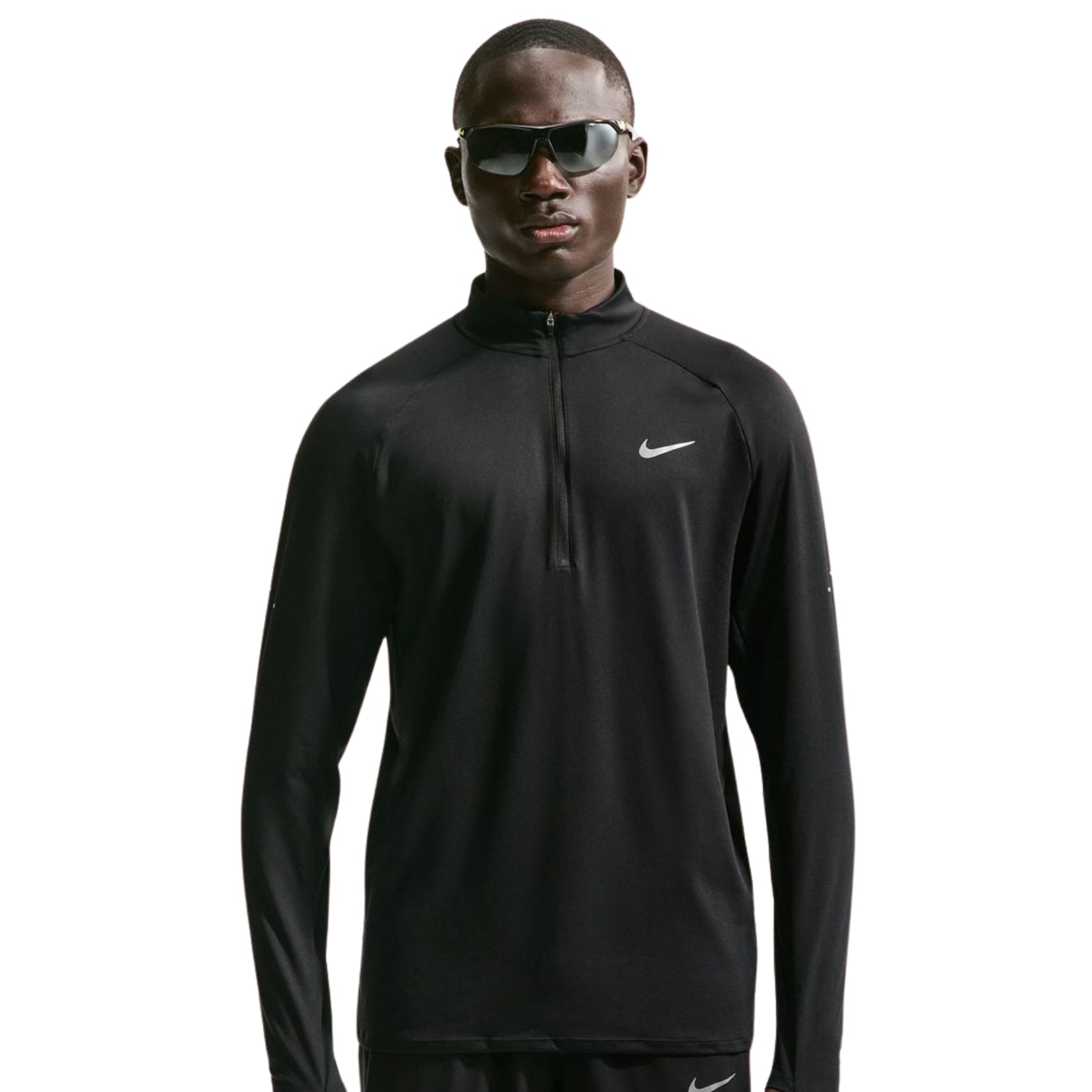 Mens Nike Stride Dri-FIT Quarter Running Top