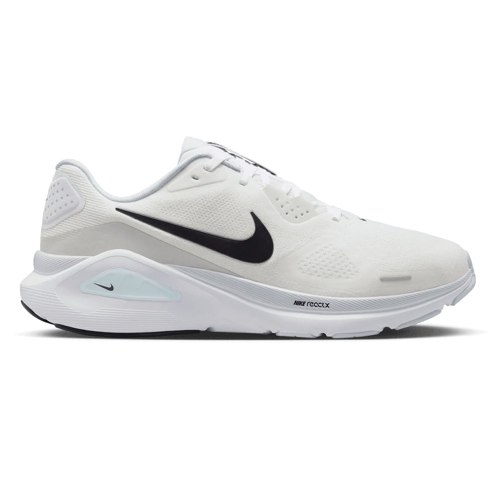 Mens Nike Structure 26 | Reliable Support Shoe for Daily Runs | White ...