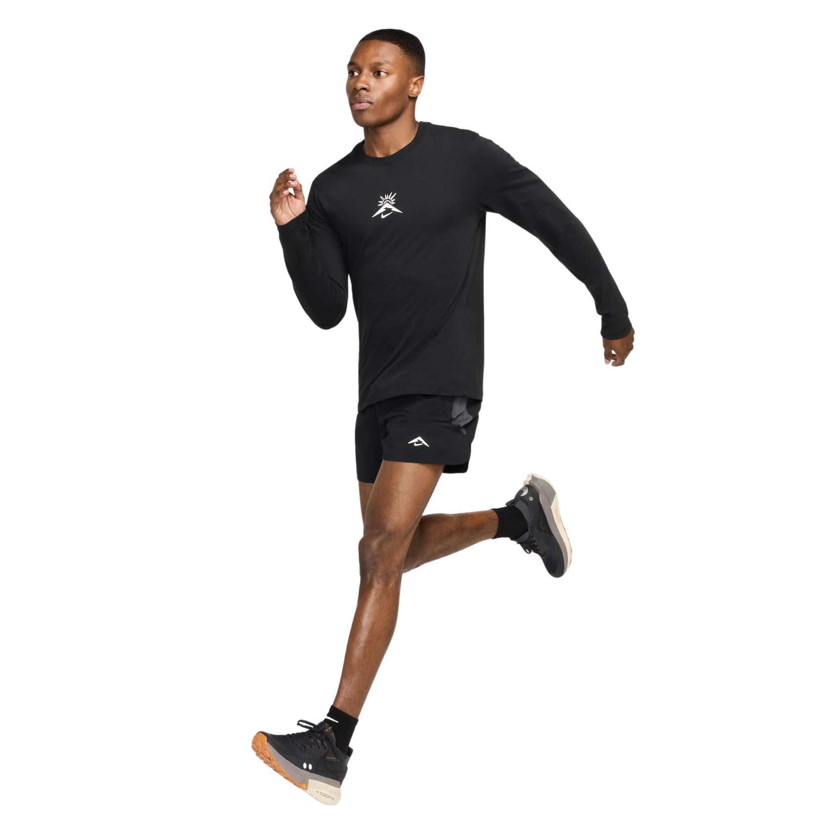Mens Nike Trail Dri-FIT 15cm (approx.) Brief-Lined Running Shorts