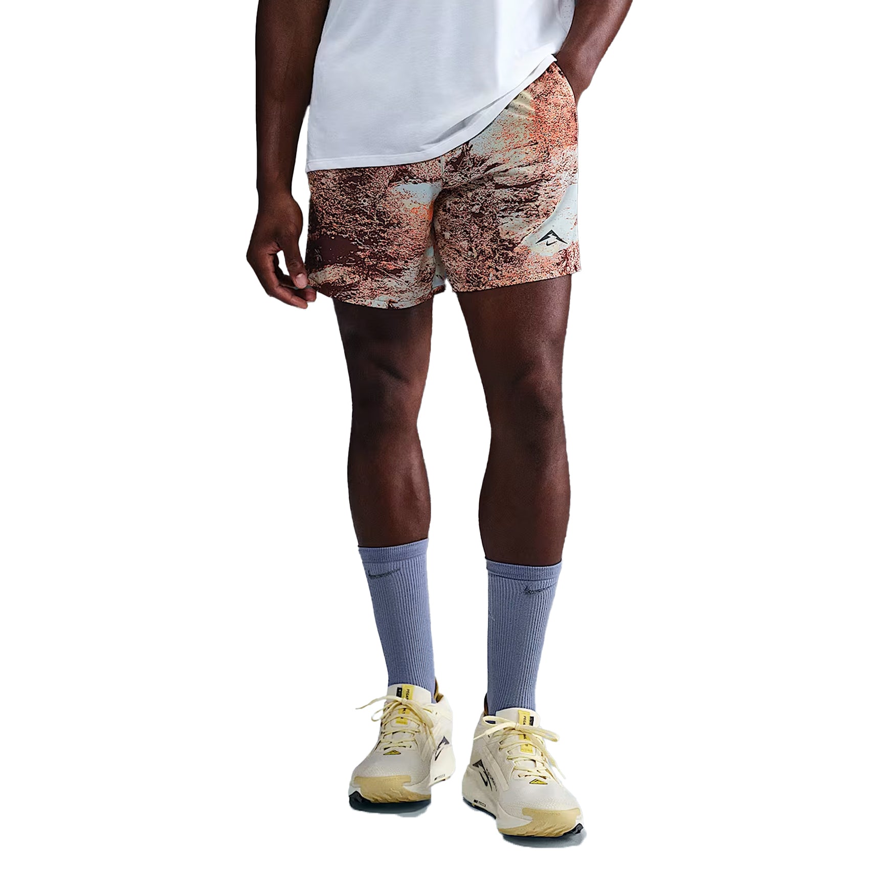 ◆Nike◆ Trail Men's Dry Fit 6 Inch Brief Lined Running Sho Nike Trail Men's Dri-FIT 6