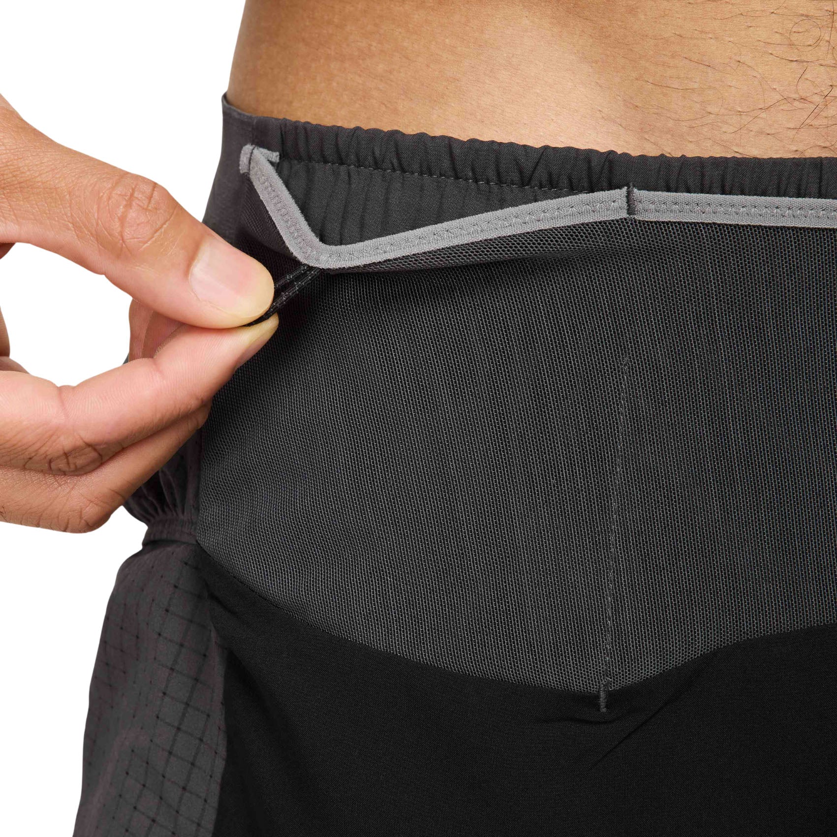 Mens Nike Trail Dri-FIT ADV Second Sunrise 5-Inch Brief-Lined Running Shorts