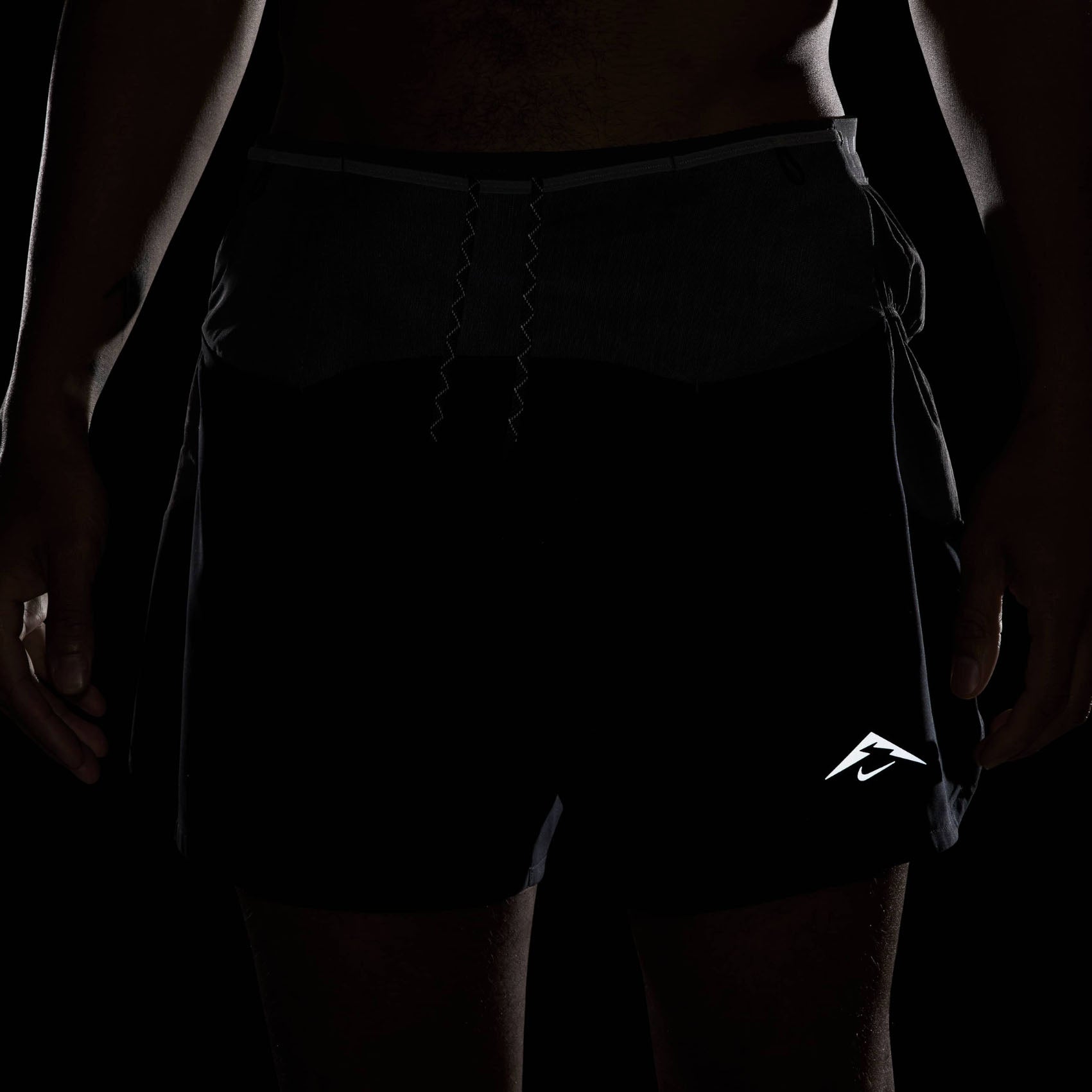 Mens Nike Trail Dri-FIT ADV Second Sunrise 5-Inch Brief-Lined Running Shorts