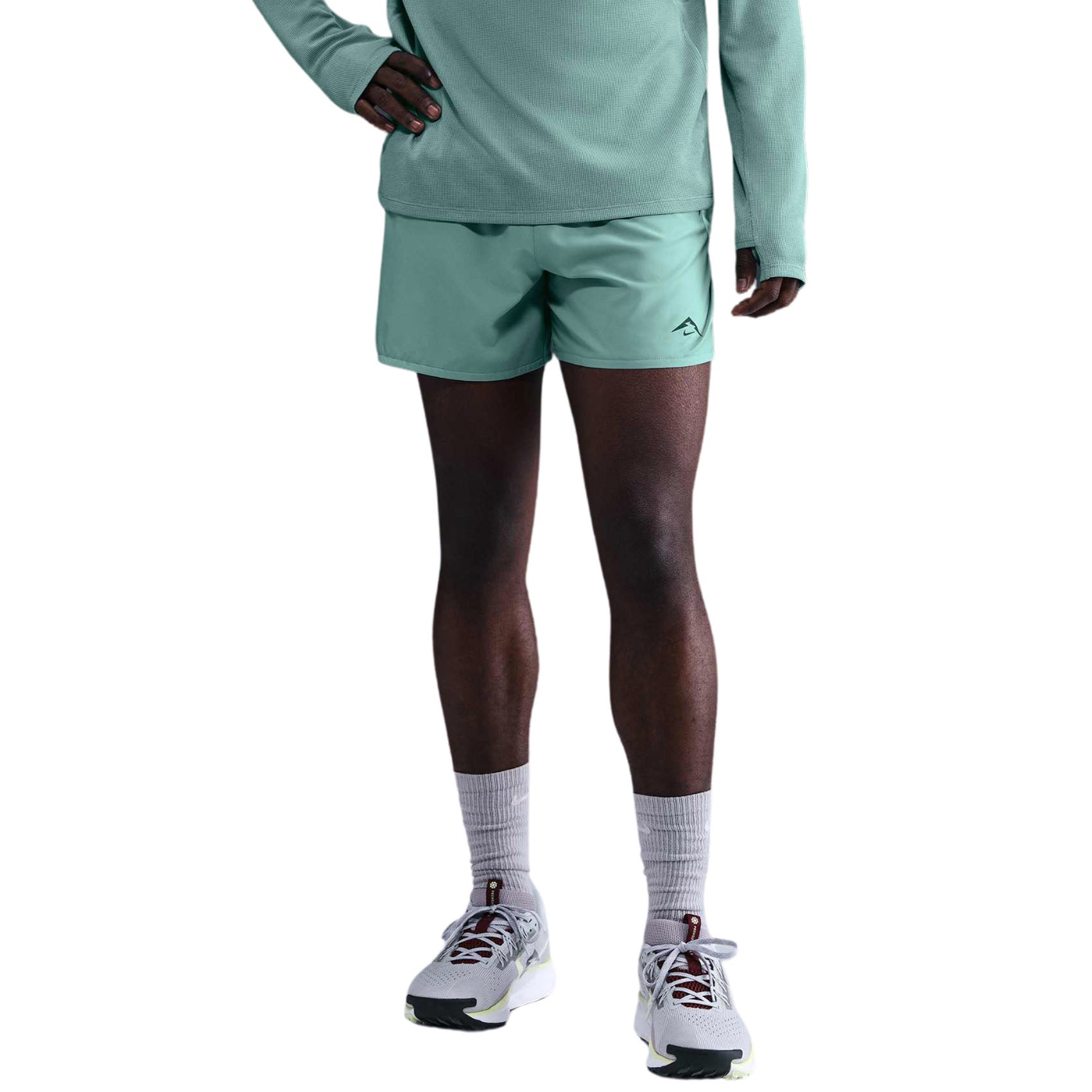 Mens Nike Trail Dri-FIT ADV Second Sunrise 5-Inch Brief-Lined Running Shorts