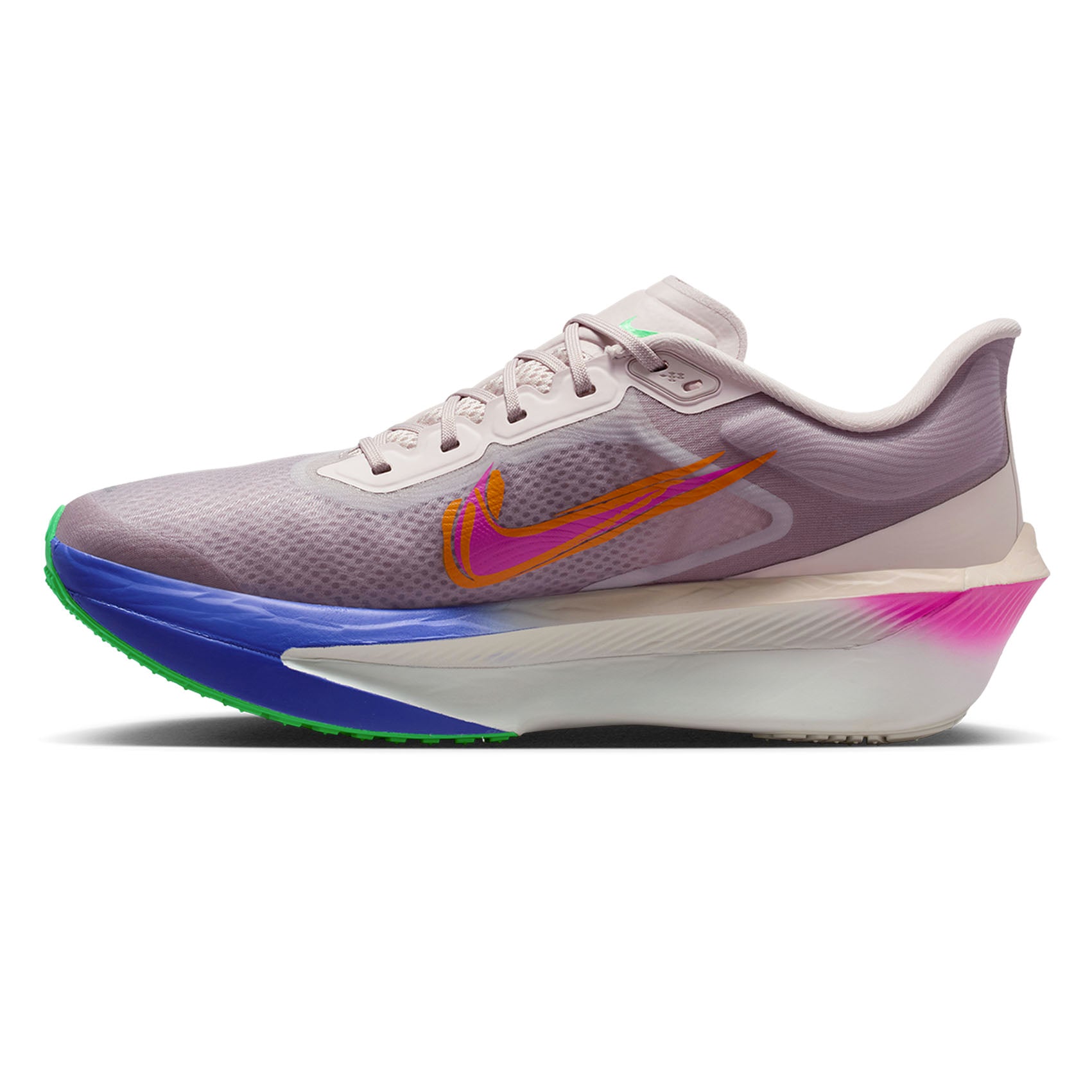 nike zoom fly grey red